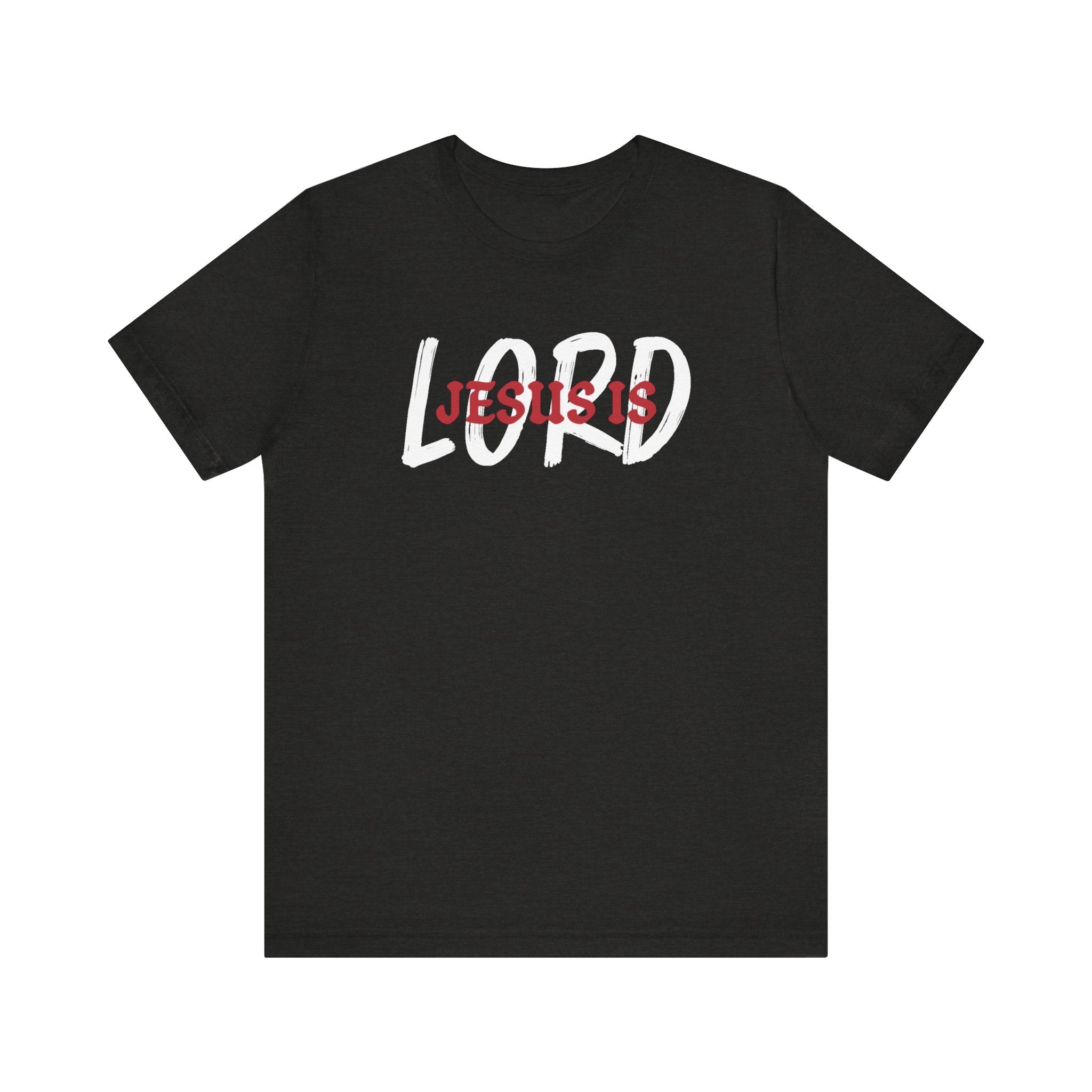 Faith Based Men's T-Shirt - Jesus is Lord | T-Shirt by atgodanddesigns