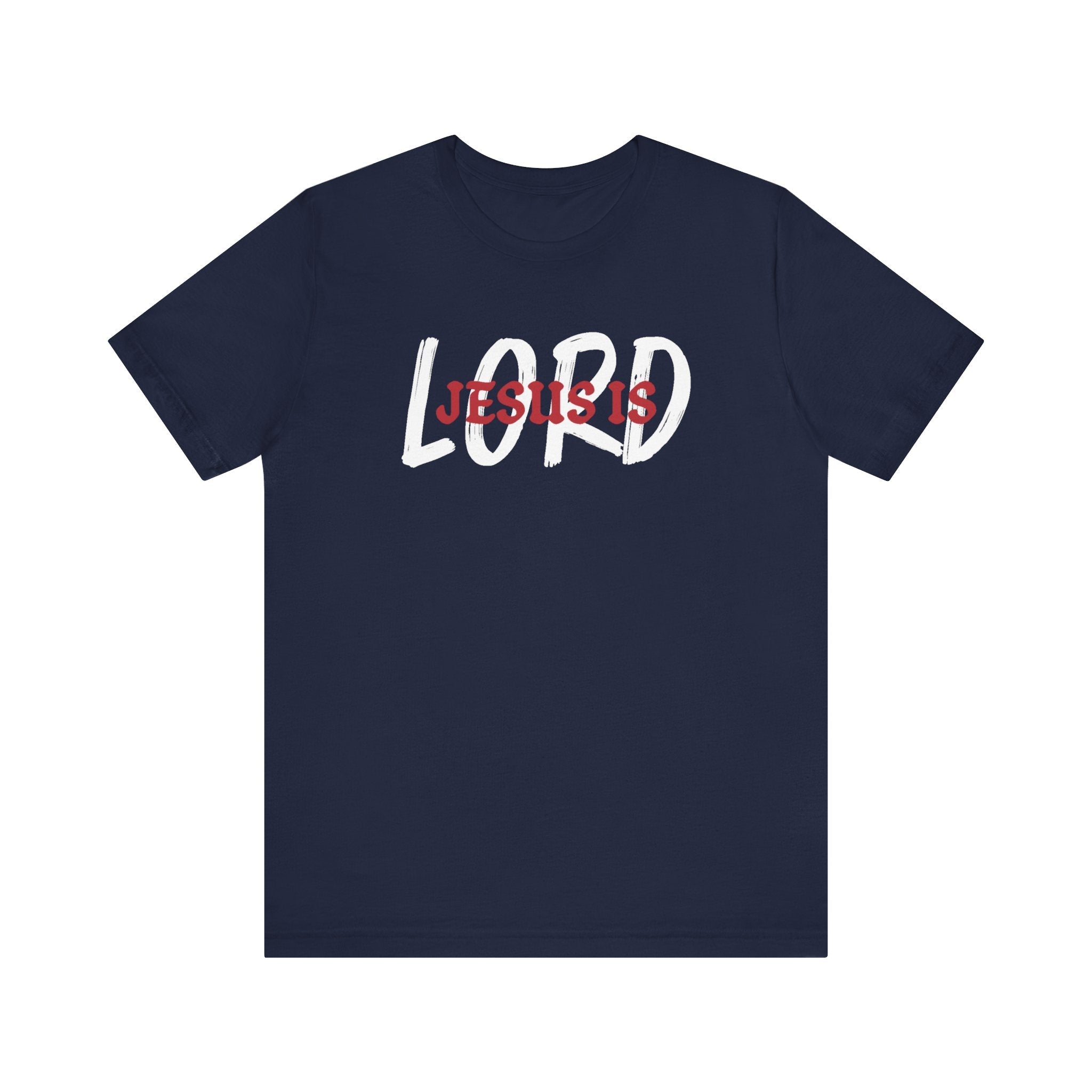 Faith Based Men's T-Shirt - Jesus is Lord | T-Shirt by atgodanddesigns