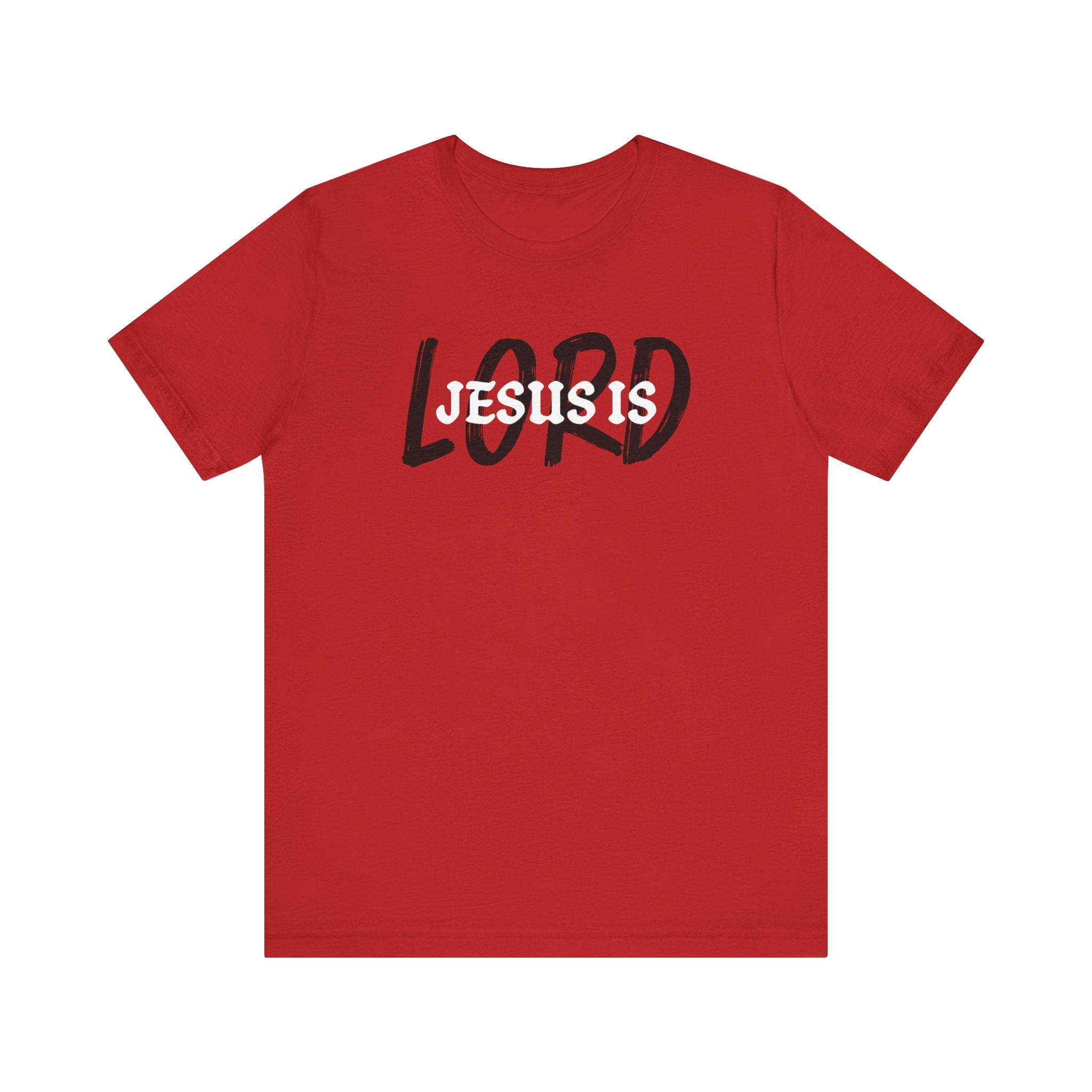 Faith Based Men's T-Shirt - Jesus is Lord | T-Shirt by atgodanddesigns
