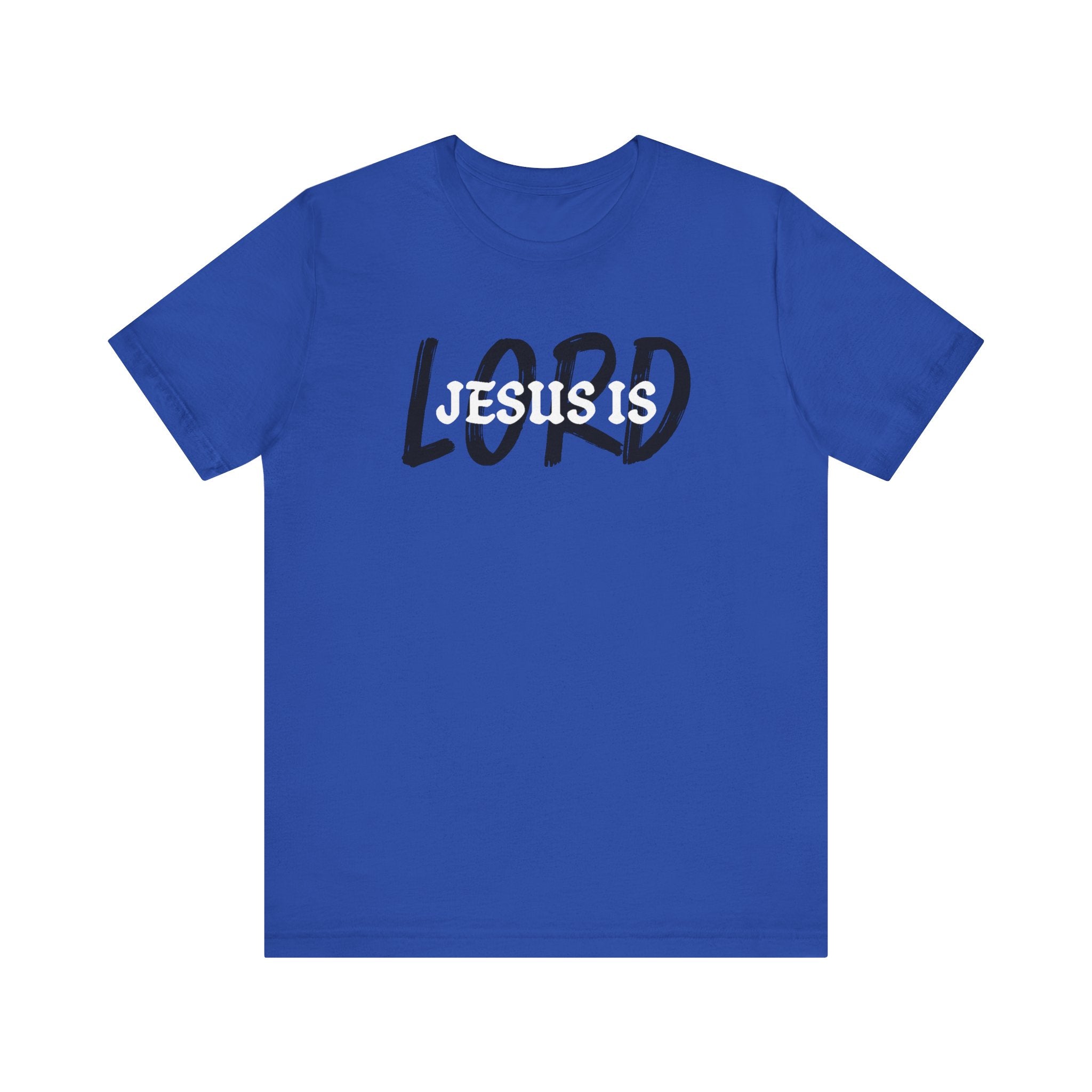 Faith Based Men's T-Shirt - Jesus is Lord | T-Shirt by atgodanddesigns