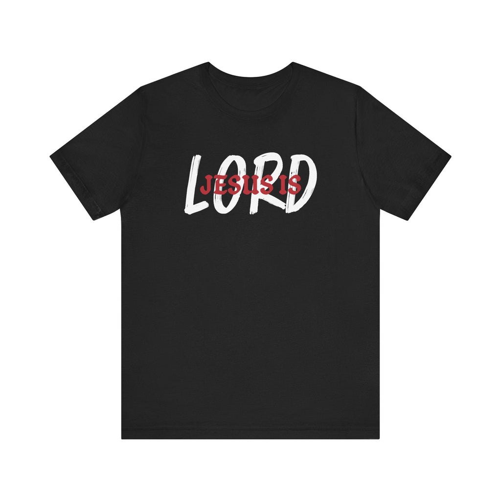 Faith Based Men's T-Shirt - Jesus is Lord | T-Shirt by atgodanddesigns