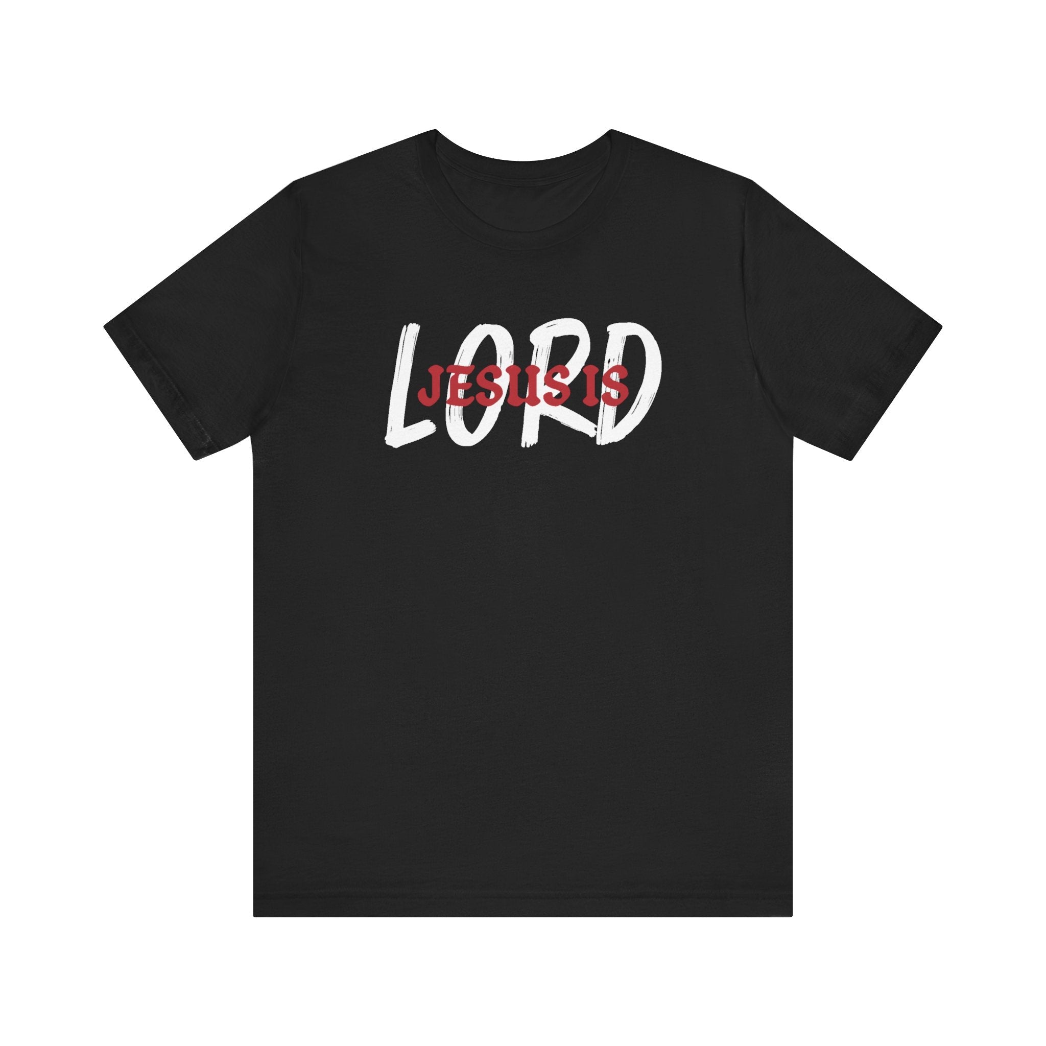 Faith Based Men's T-Shirt - Jesus is Lord | T-Shirt by atgodanddesigns