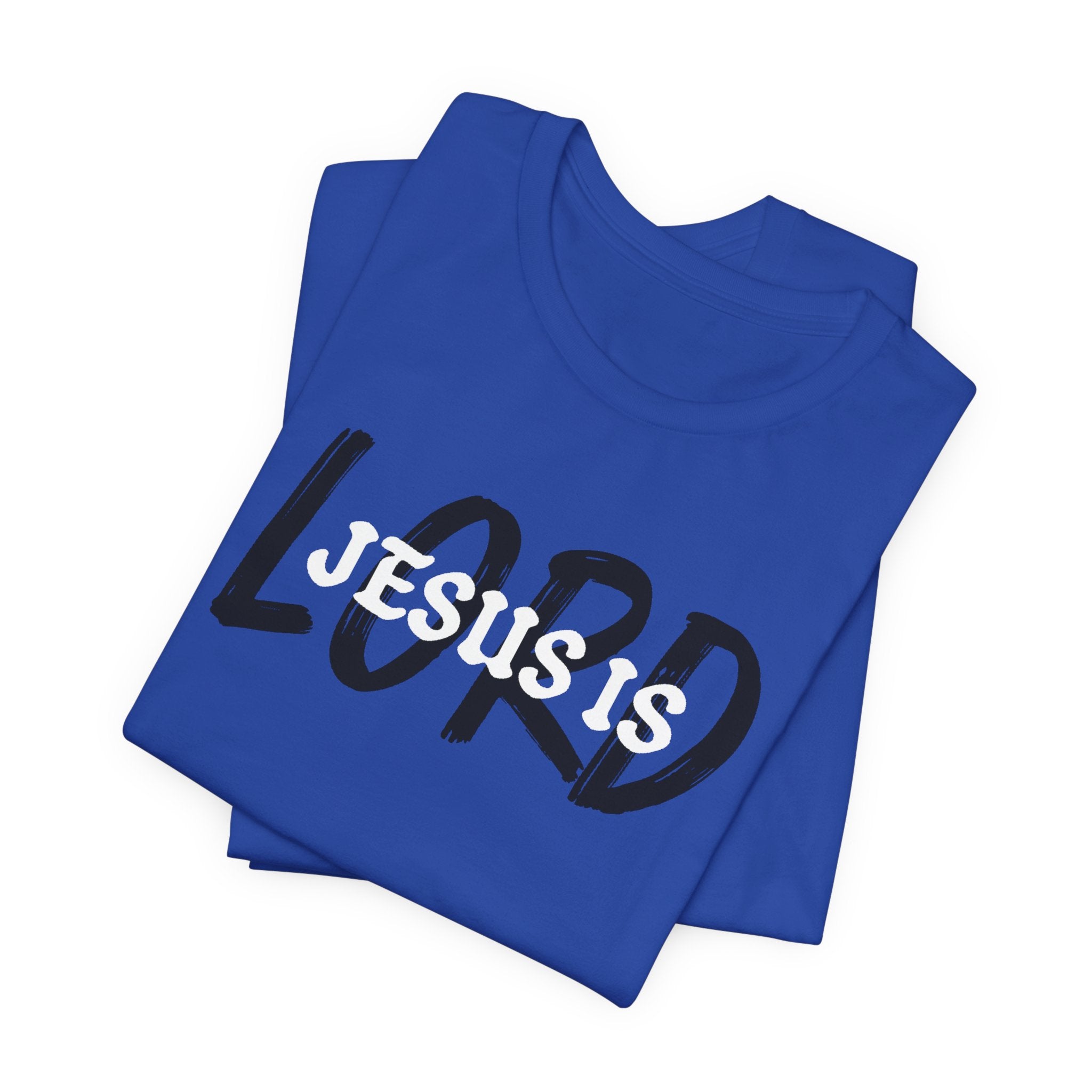Faith Based Men's T-Shirt - Jesus is Lord | T-Shirt by atgodanddesigns