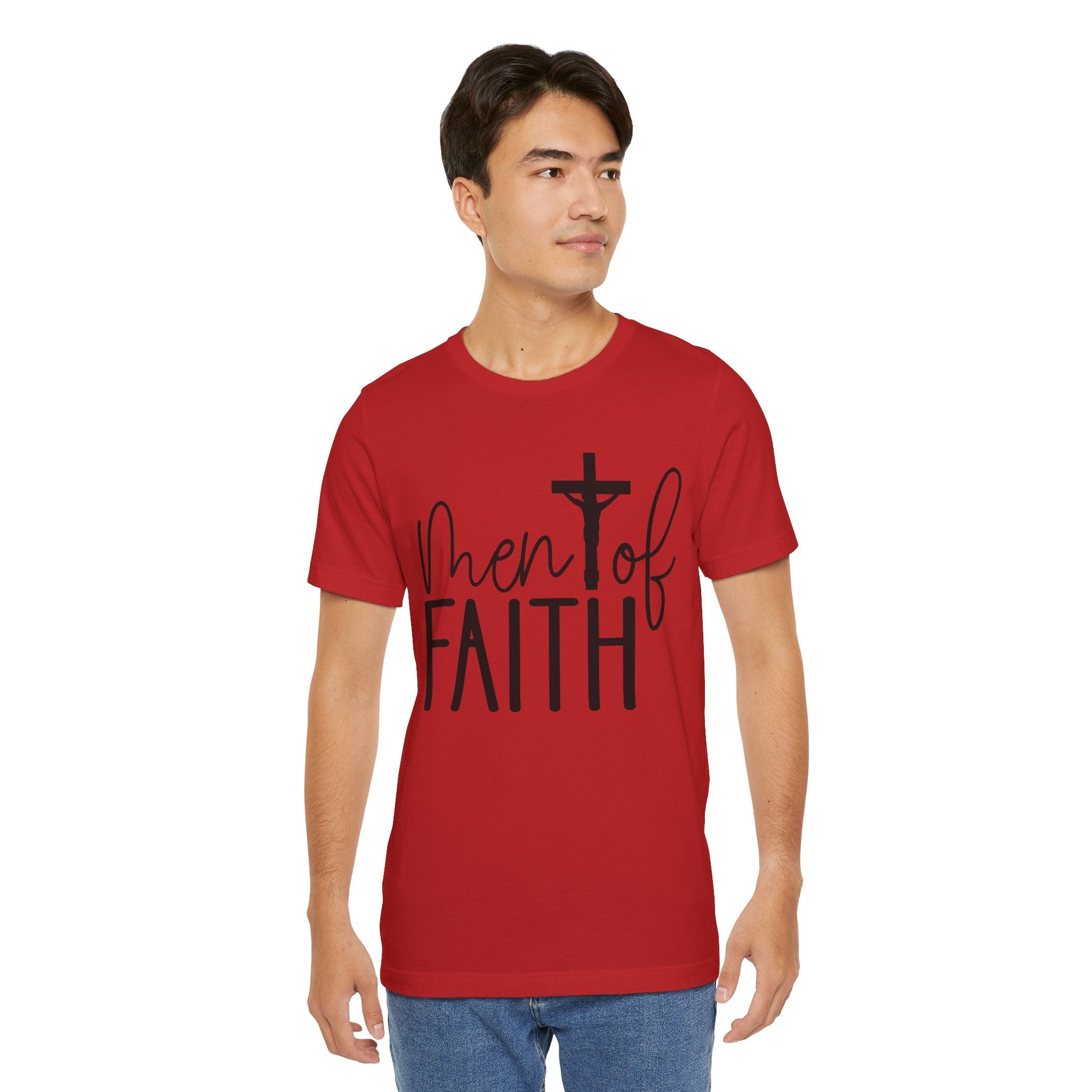Faith Based Men's T-Shirt - " Men Of Faith" | T-Shirt by atgodanddesigns
