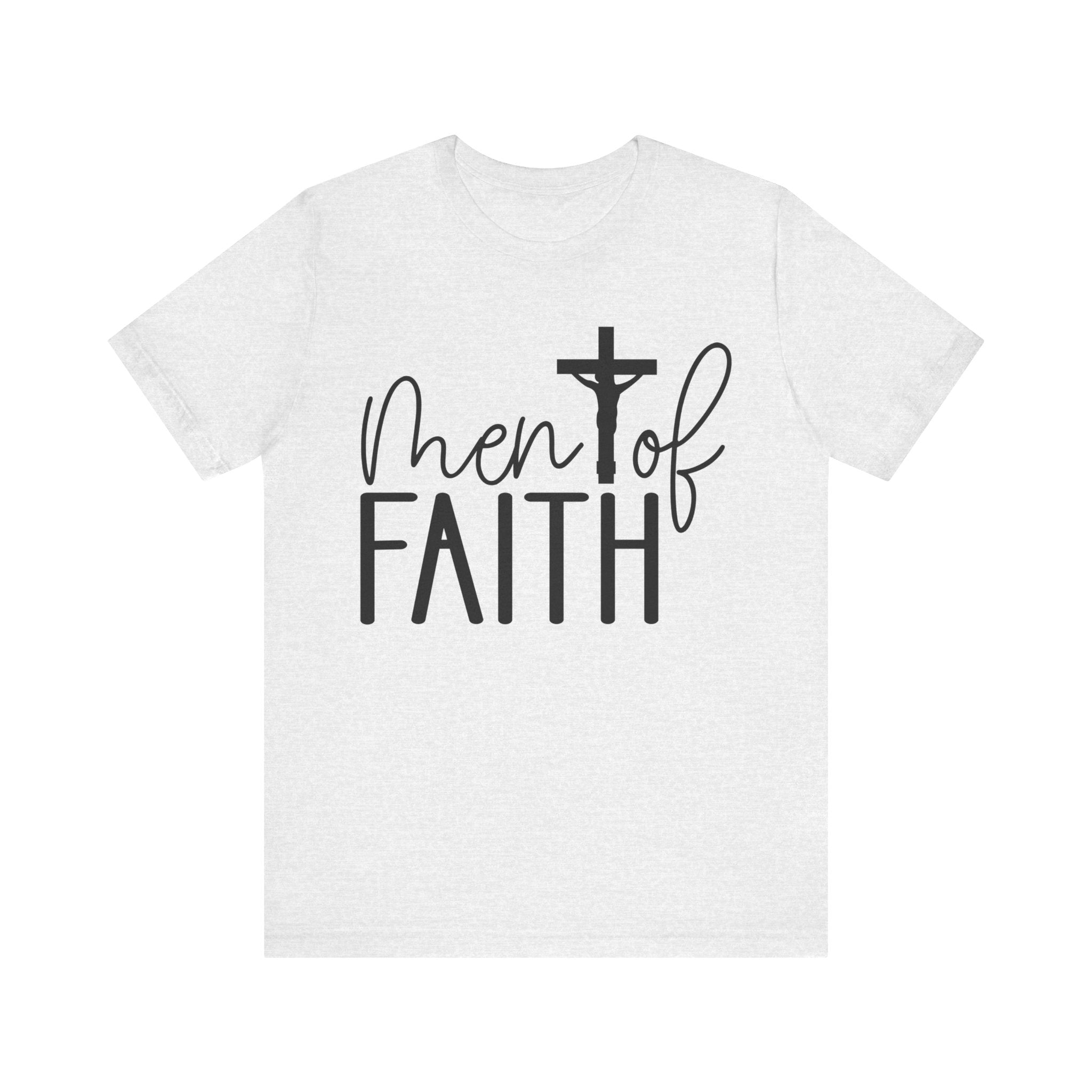 Faith Based Men's T-Shirt - " Men Of Faith" | T-Shirt by atgodanddesigns