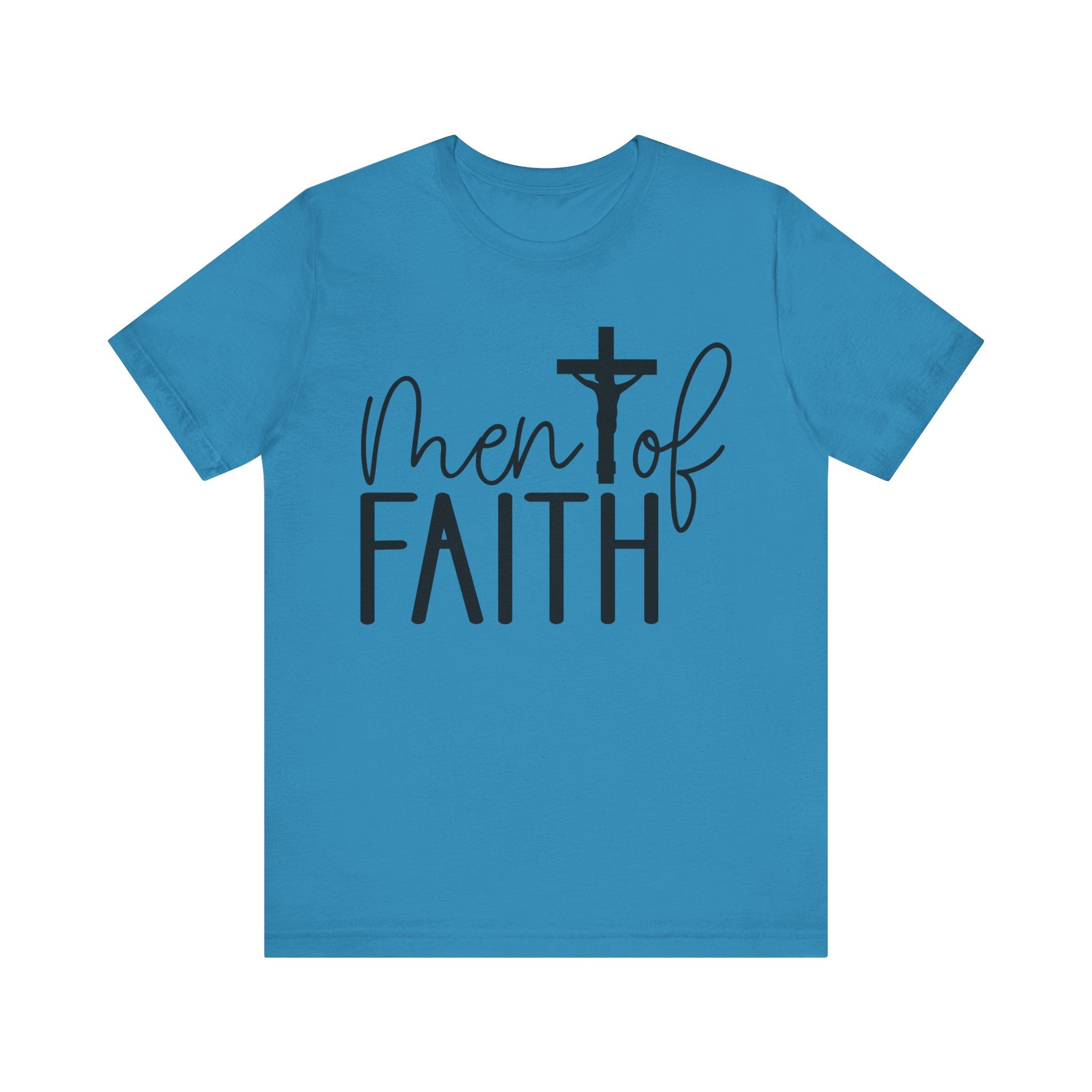 Faith Based Men's T-Shirt - " Men Of Faith" | T-Shirt by atgodanddesigns