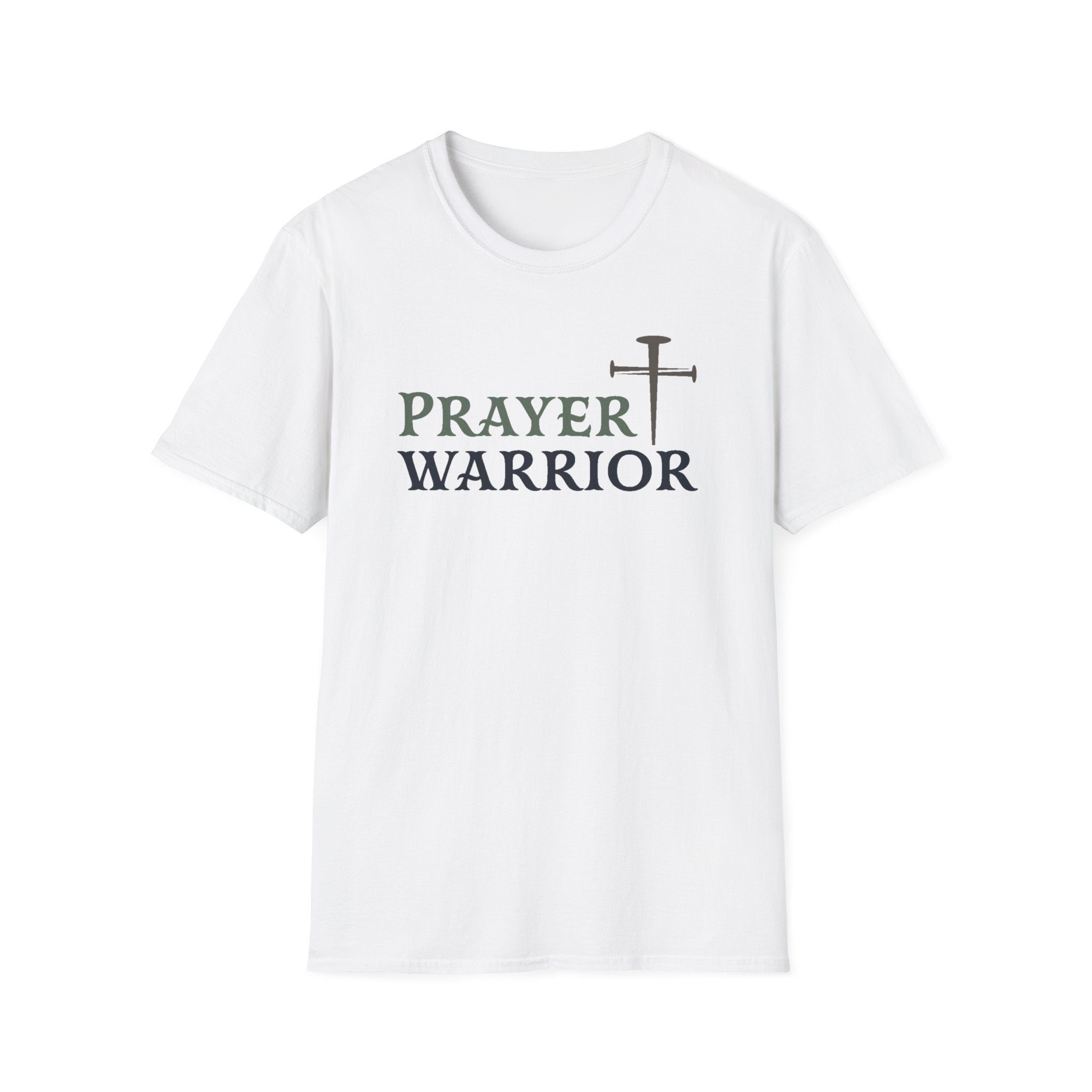 Faith Based Men's T-Shirt - Prayer Warrior | T-Shirt by atgodanddesigns
