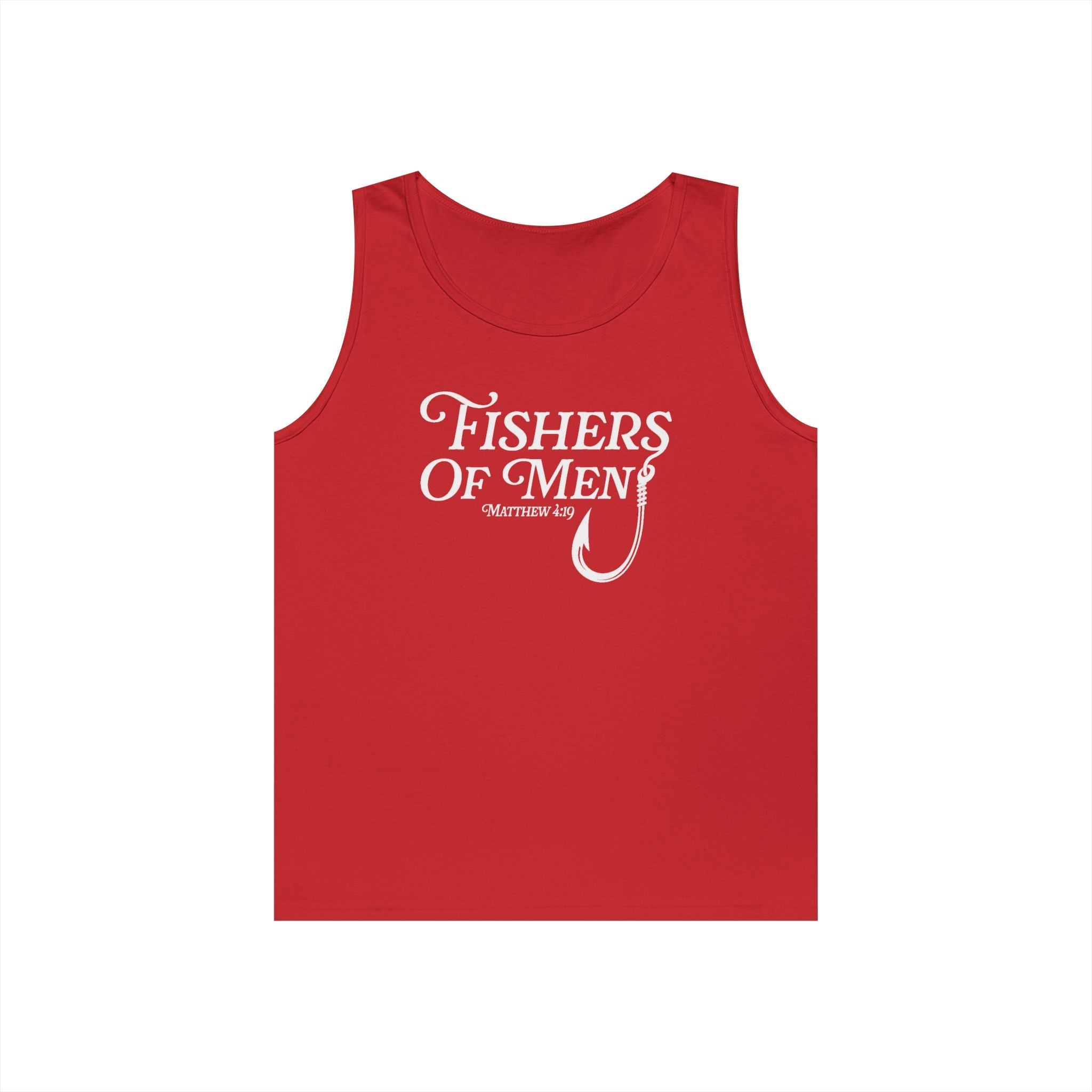 Faith Based Men's Tank Top - Fishers of Men | Tank Top by atgodanddesigns
