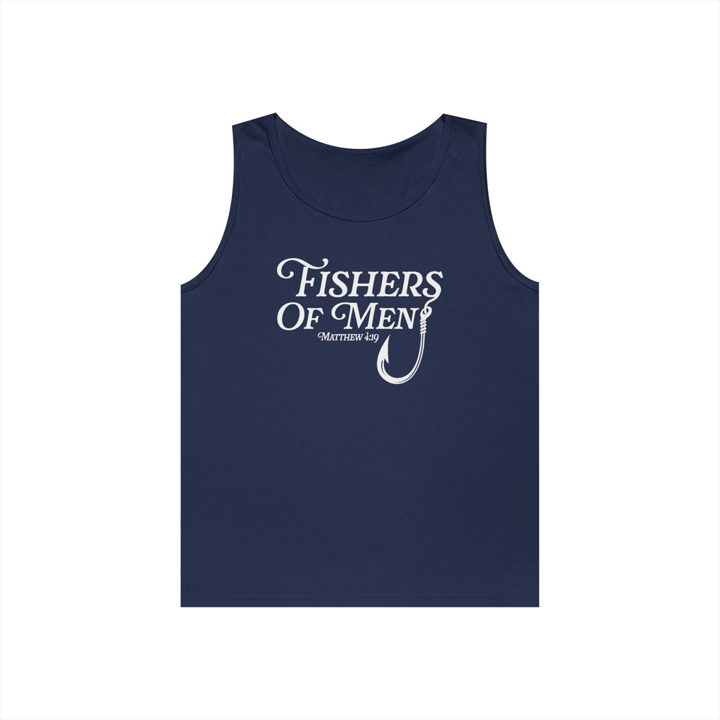 Faith Based Men's Tank Top - Fishers of Men | Tank Top by atgodanddesigns