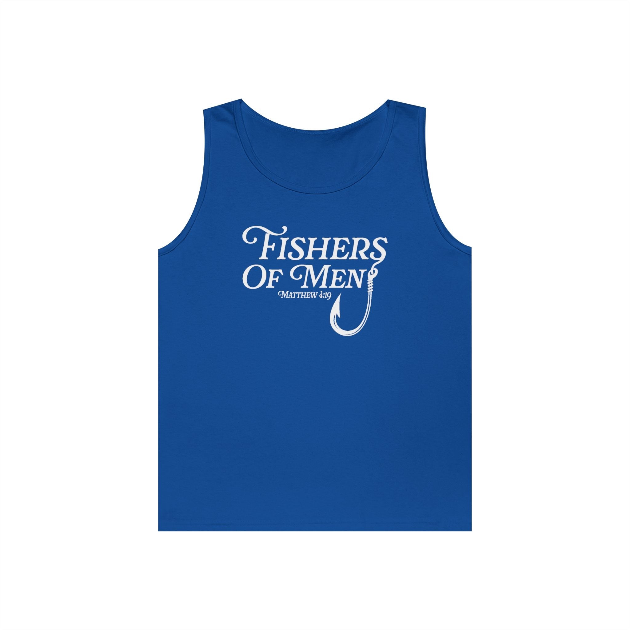 Faith Based Men's Tank Top - Fishers of Men | Tank Top by atgodanddesigns