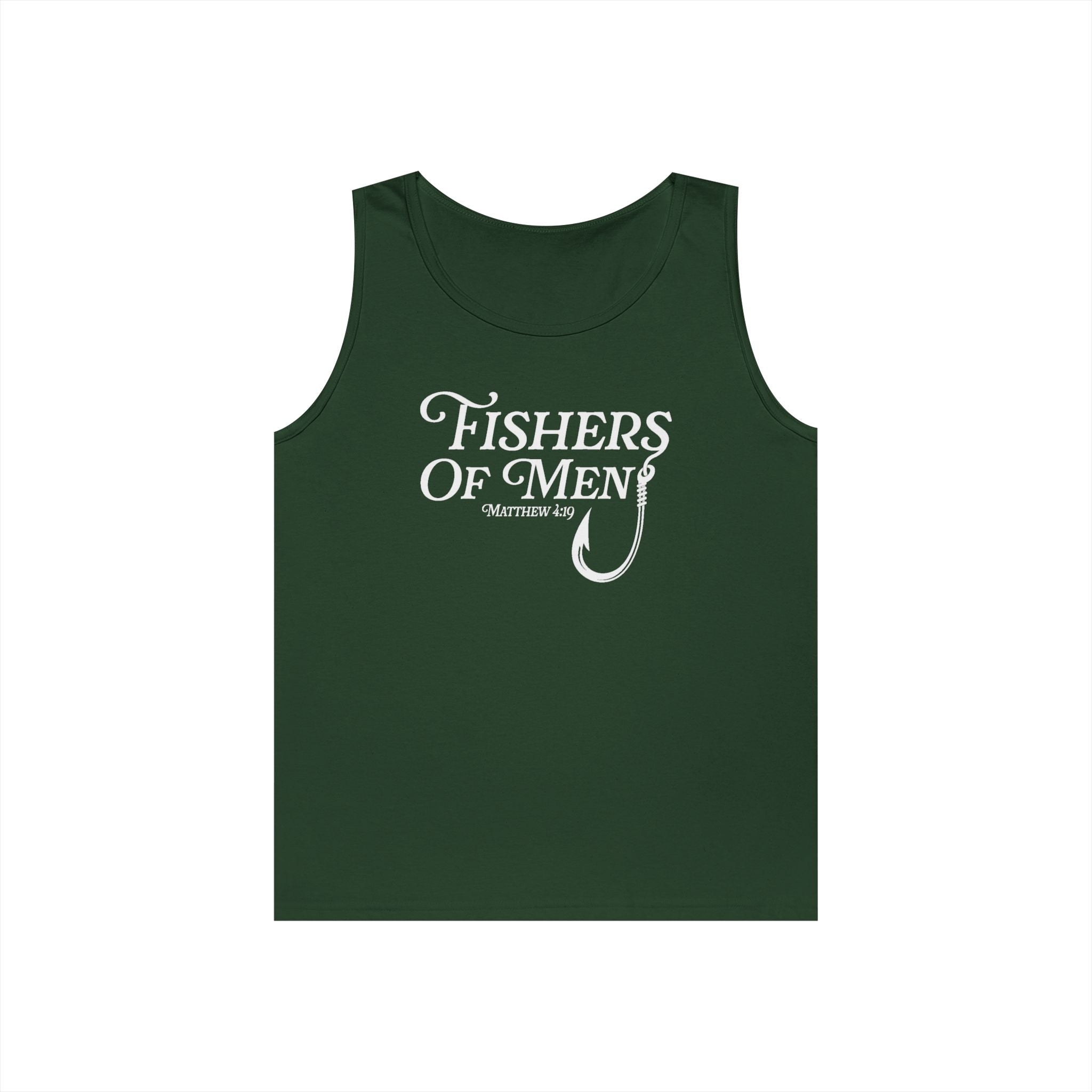 Faith Based Men's Tank Top - Fishers of Men | Tank Top by atgodanddesigns