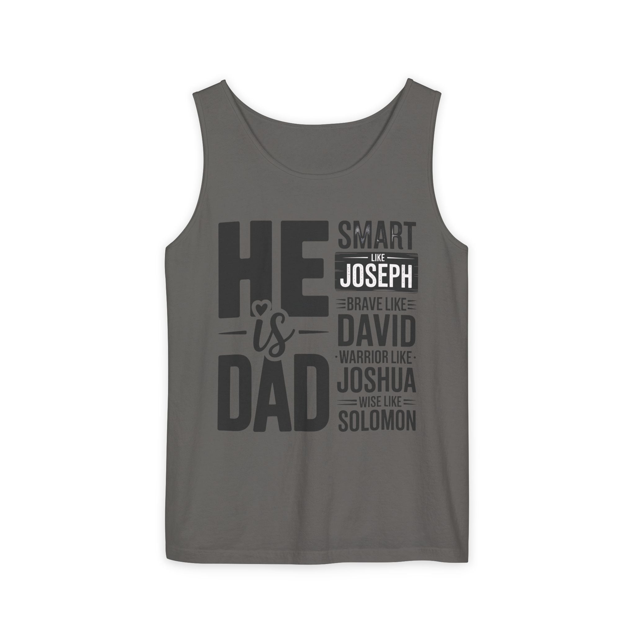Faith Based Men's Tank Top - " He Is Dad" | Tank Top by atgodanddesigns