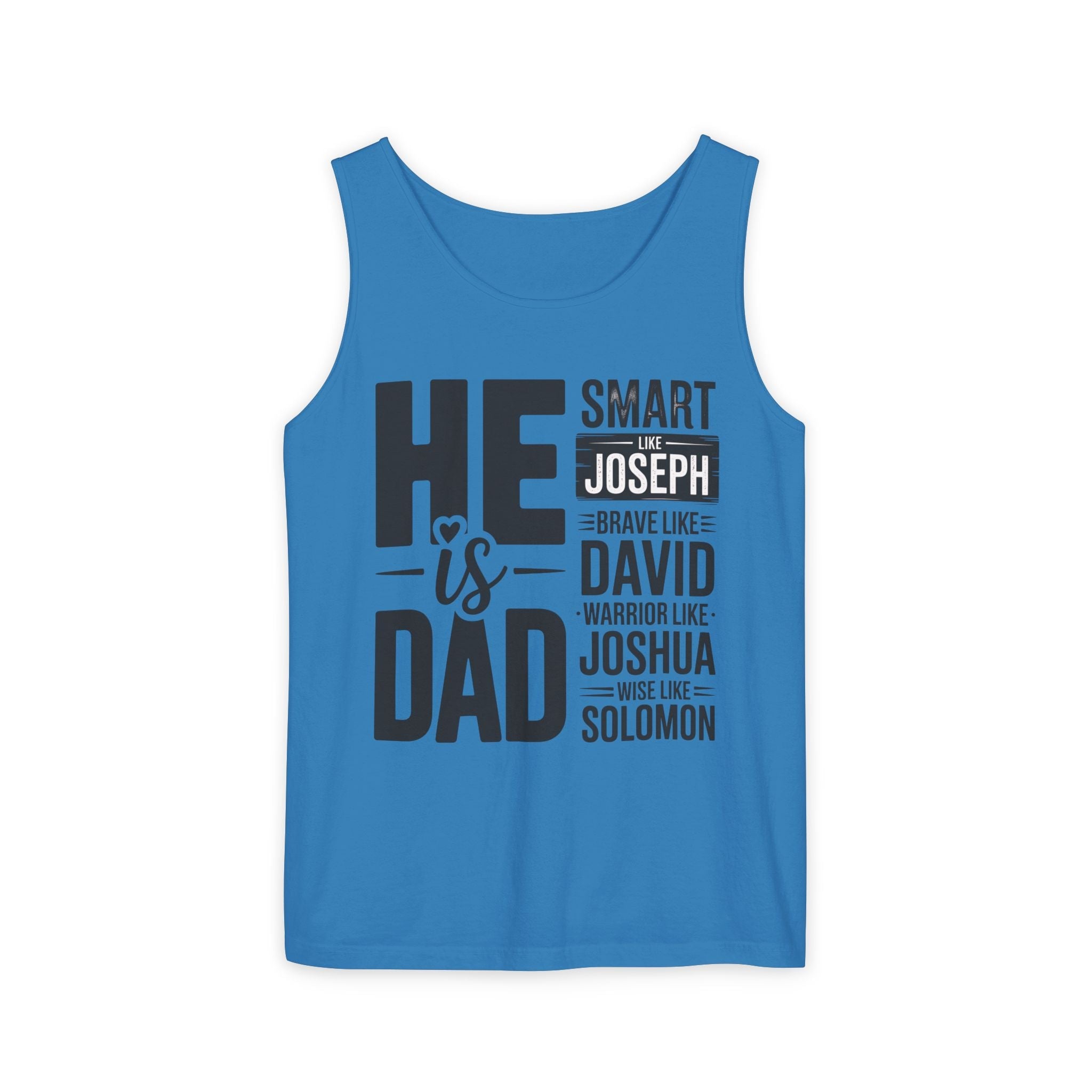 Faith Based Men's Tank Top - " He Is Dad" | Tank Top by atgodanddesigns