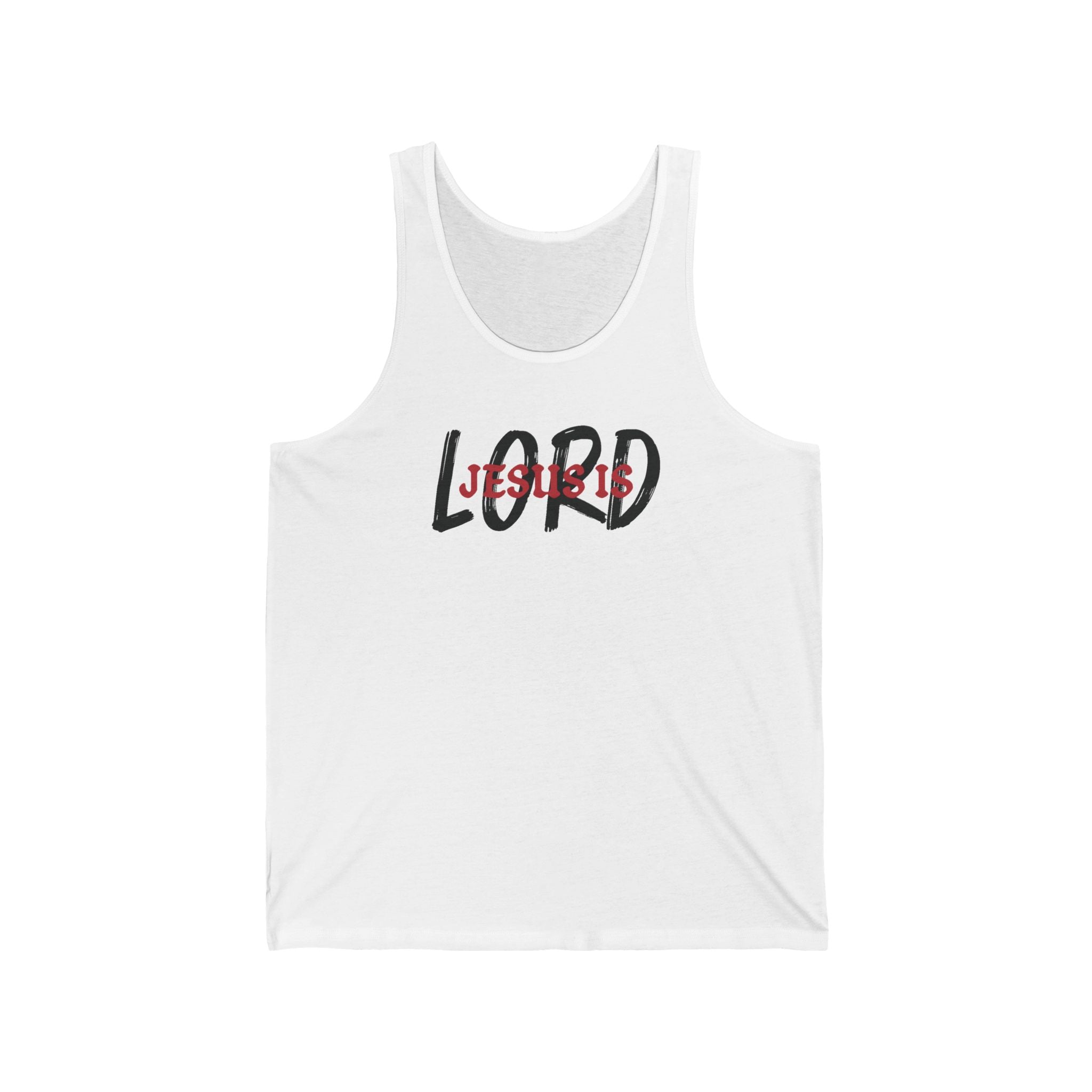 Faith Based Men's Tank Top - Jesus Is Lord | Tank Top by atgodanddesigns