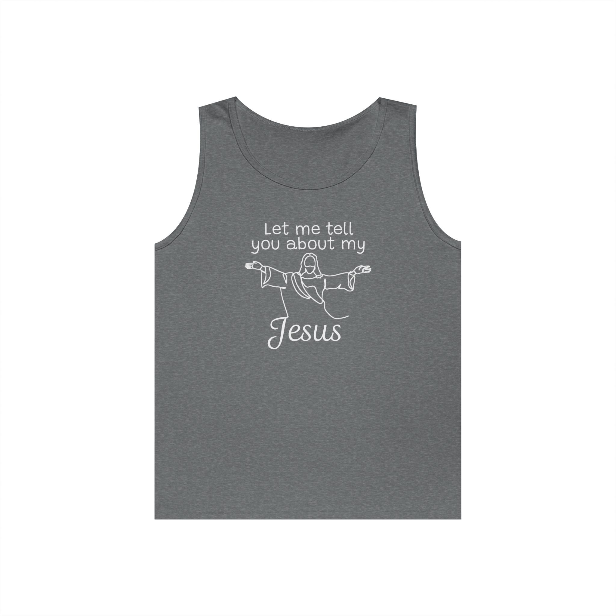 Faith Based Men's Tank Top - Let me tell you | Tank Top by atgodanddesigns