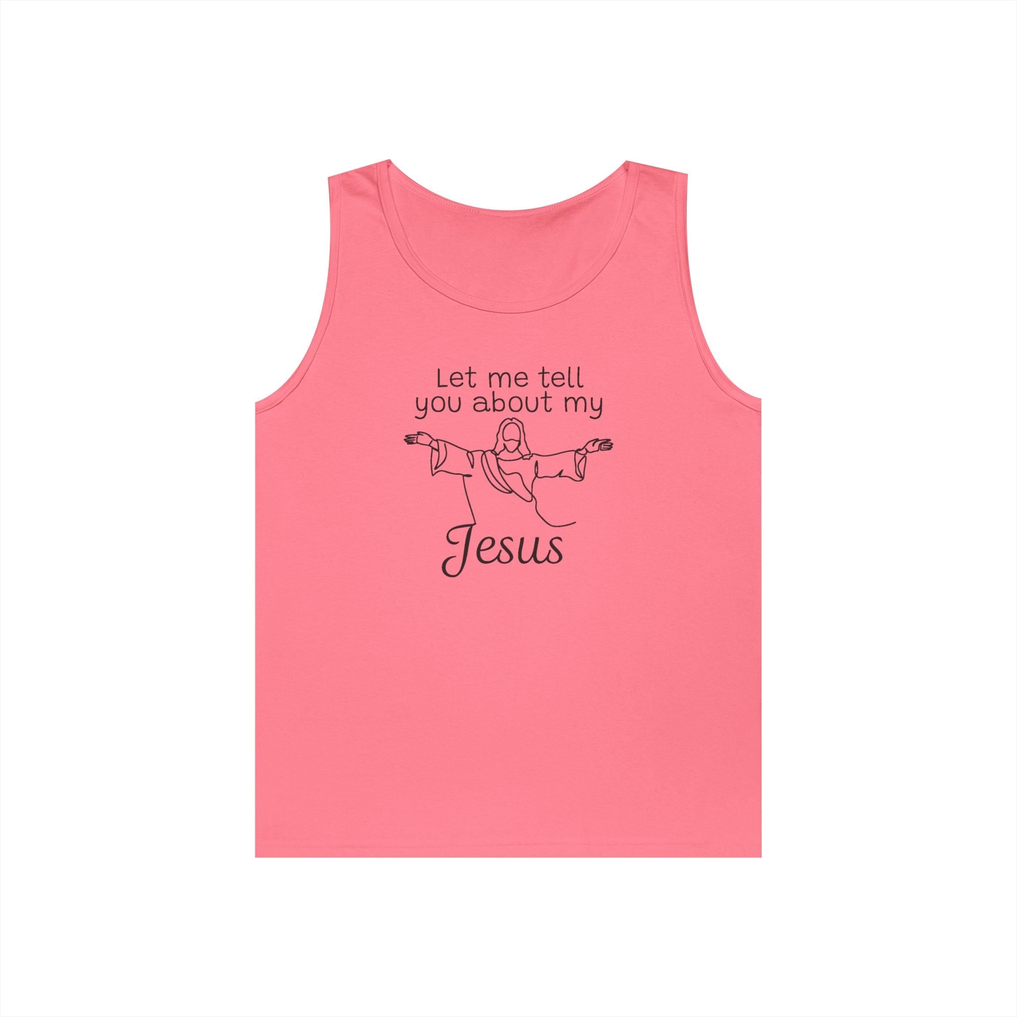 Faith Based Men's Tank Top - Let me tell you | Tank Top by atgodanddesigns