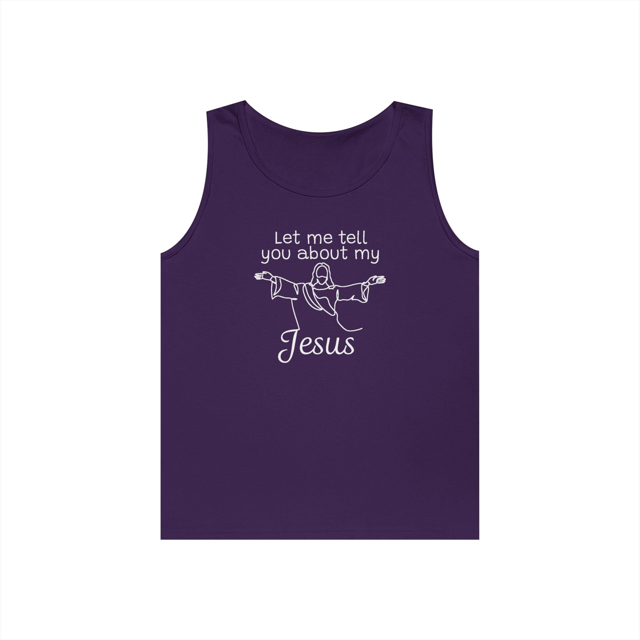 Faith Based Men's Tank Top - Let me tell you | Tank Top by atgodanddesigns