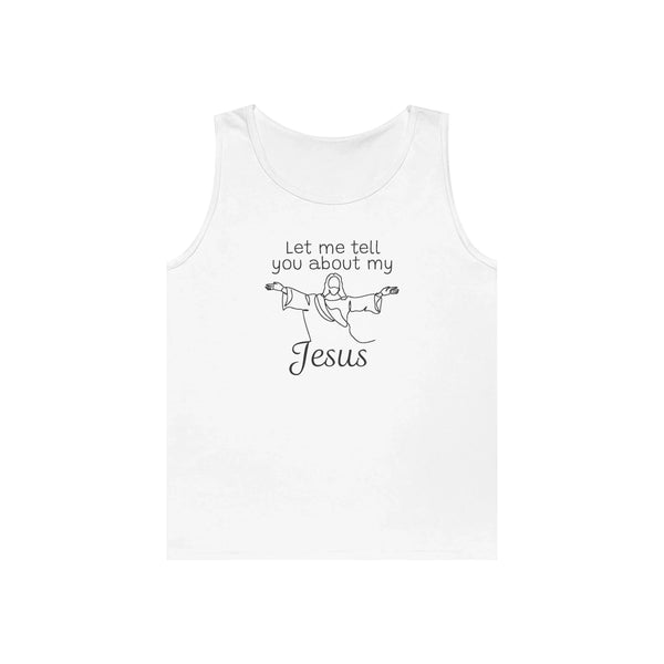 Faith Based Men's Tank Top - Let me tell you | Tank Top by atgodanddesigns