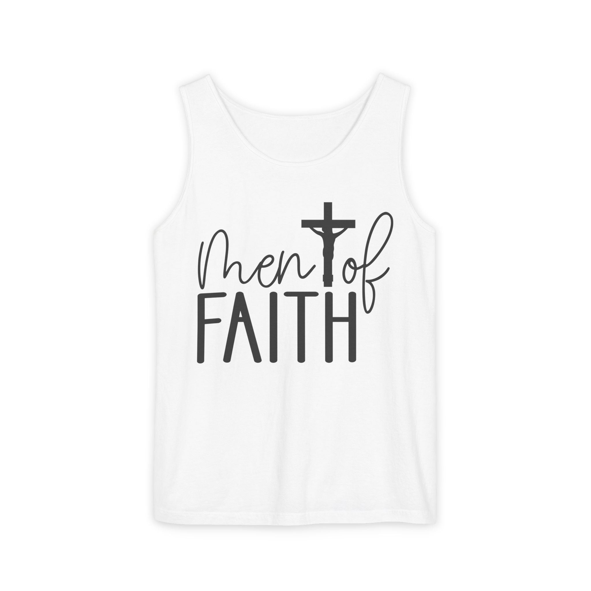 Faith Based Men's Tank Top - "Men Of Faith" | Tank Top by atgodanddesigns