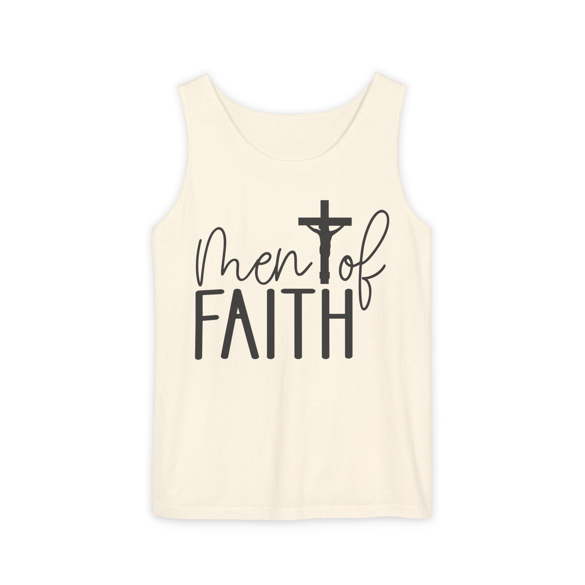 Faith Based Men's Tank Top - "Men Of Faith" | Tank Top by atgodanddesigns