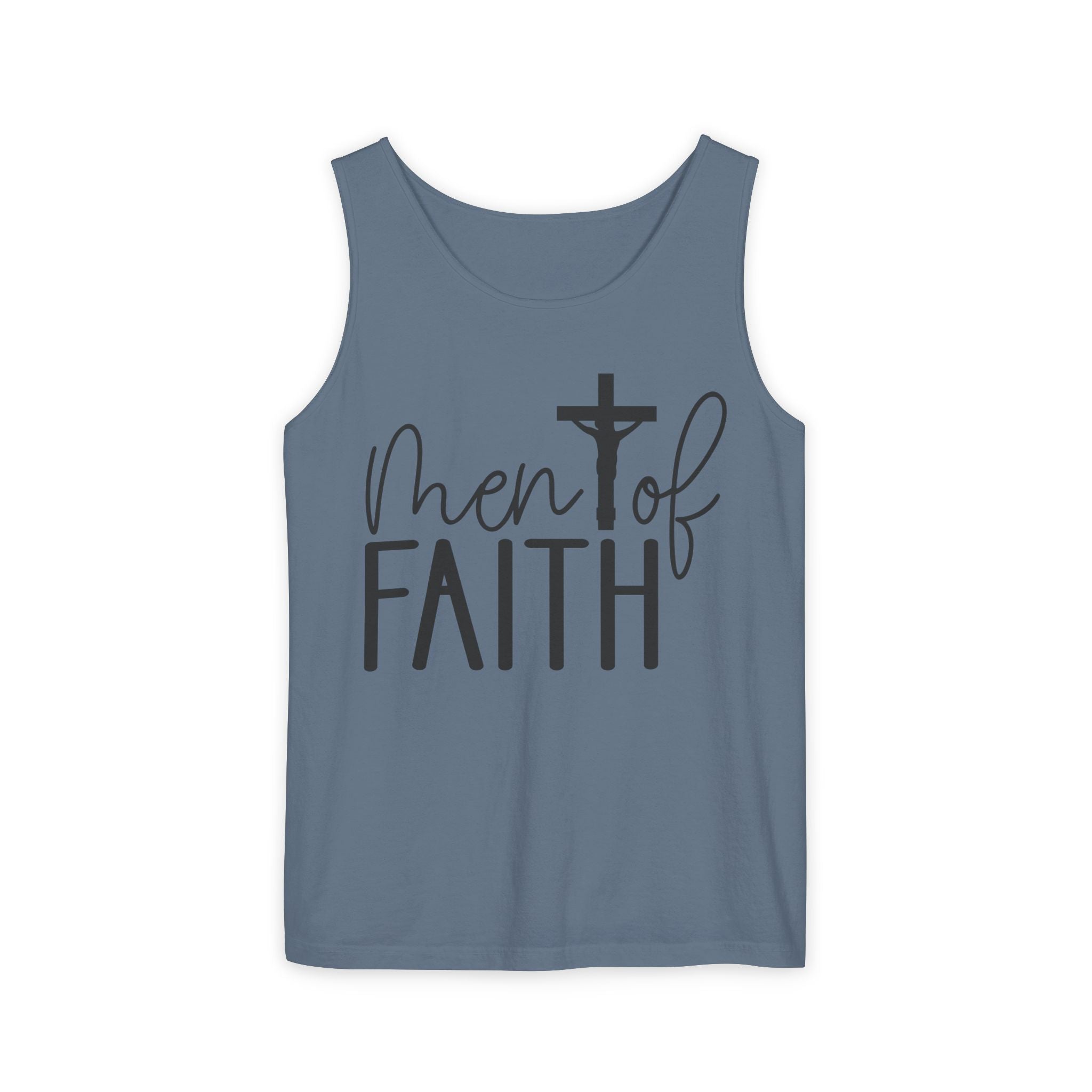 Faith Based Men's Tank Top - "Men Of Faith" | Tank Top by atgodanddesigns