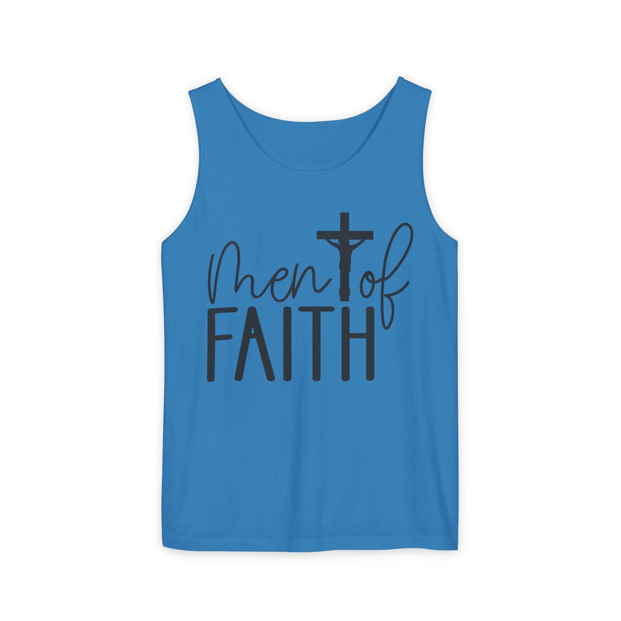 Faith Based Men's Tank Top - "Men Of Faith" | Tank Top by atgodanddesigns