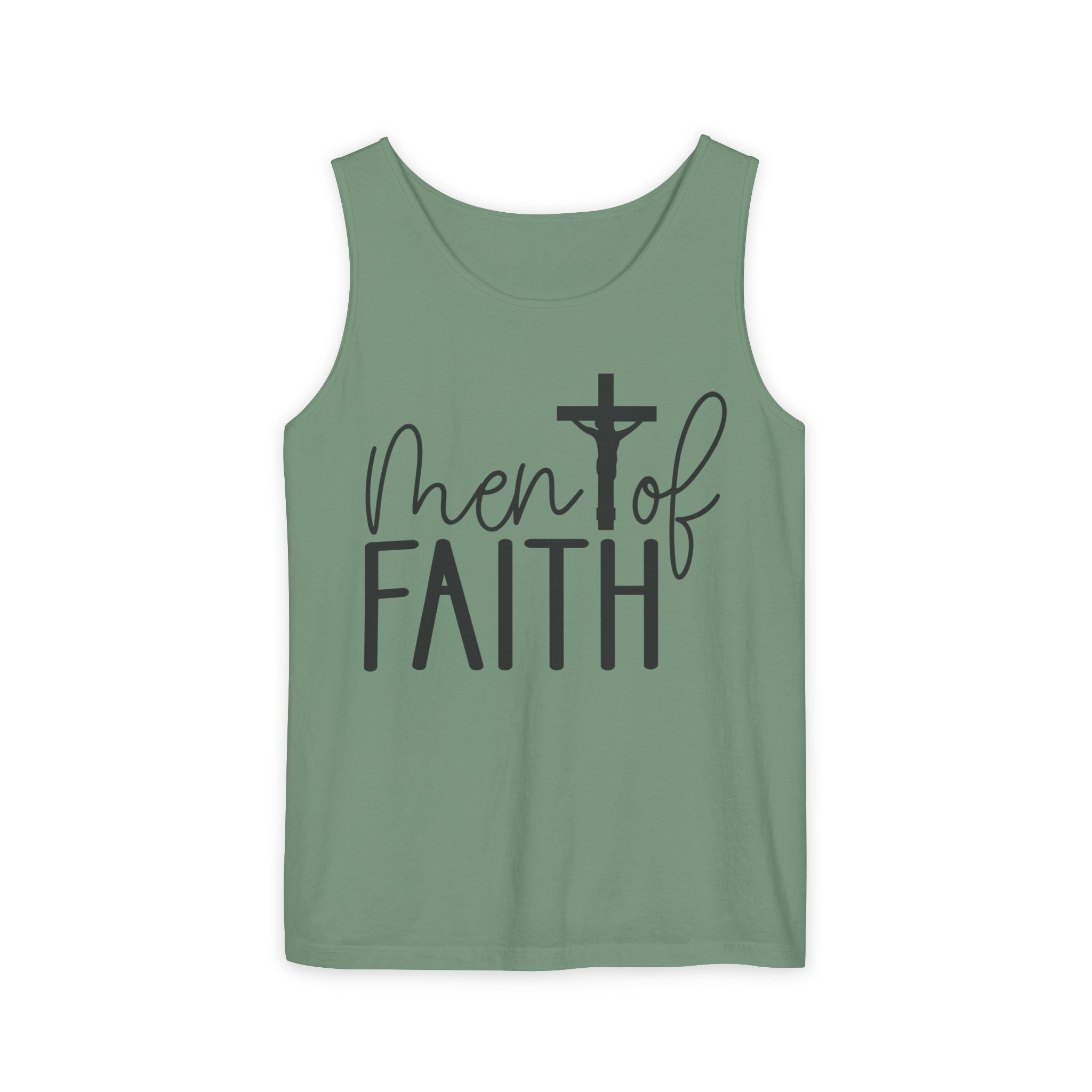 Faith Based Men's Tank Top - "Men Of Faith" | Tank Top by atgodanddesigns