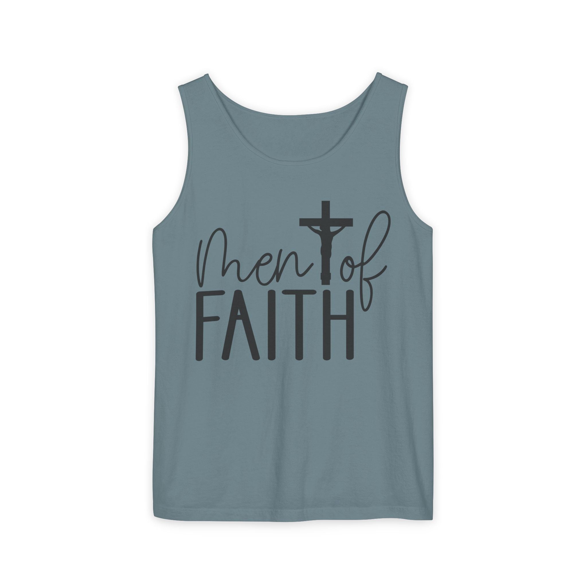 Faith Based Men's Tank Top - "Men Of Faith" | Tank Top by atgodanddesigns