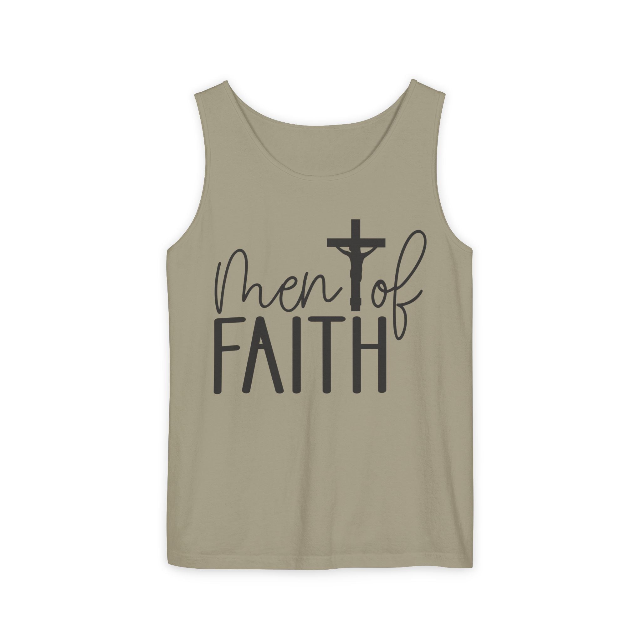 Faith Based Men's Tank Top - "Men Of Faith" | Tank Top by atgodanddesigns