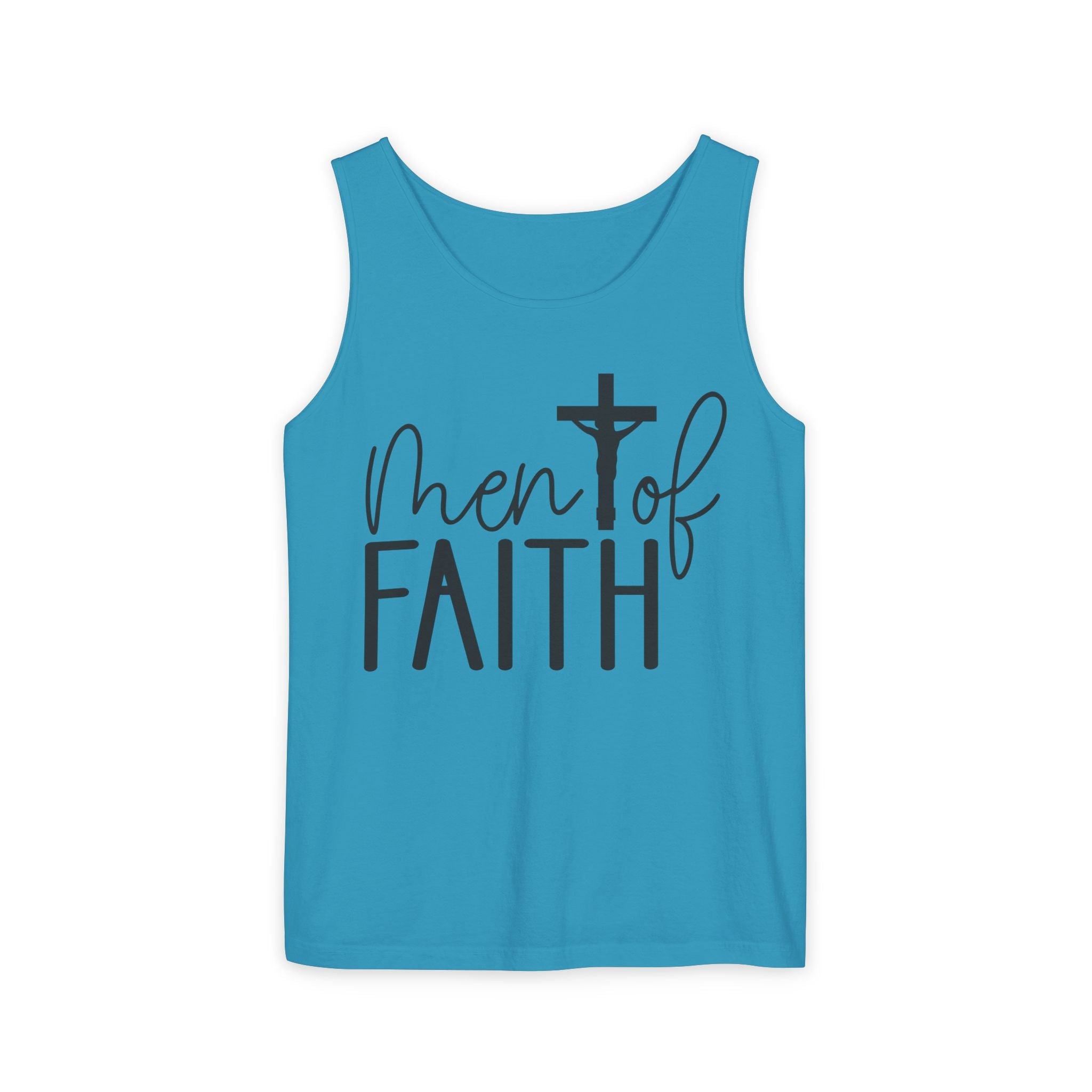 Faith Based Men's Tank Top - "Men Of Faith" | Tank Top by atgodanddesigns