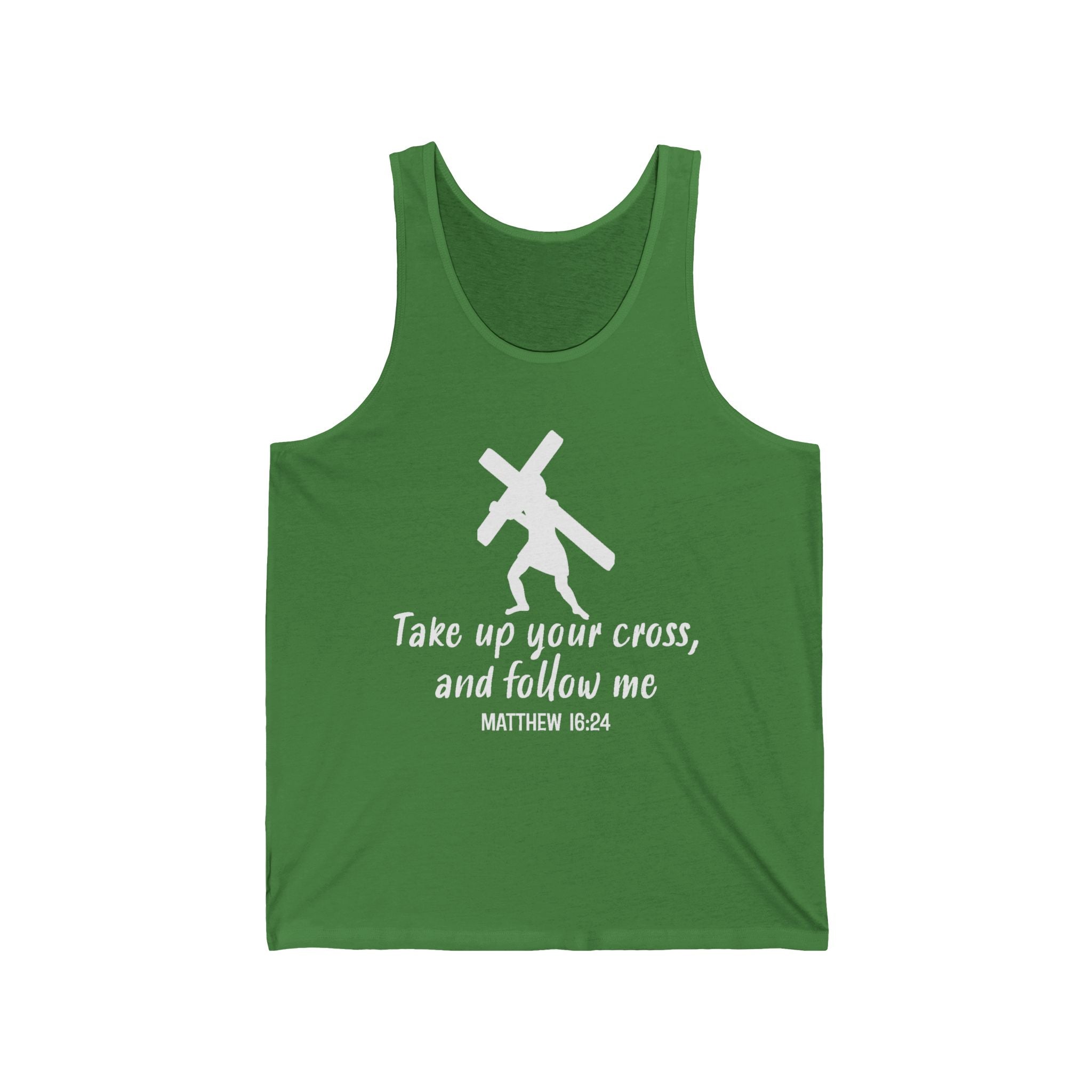 Faith Based Men's Tank Top - Take Up Your Cross | Tank Top by atgodanddesigns