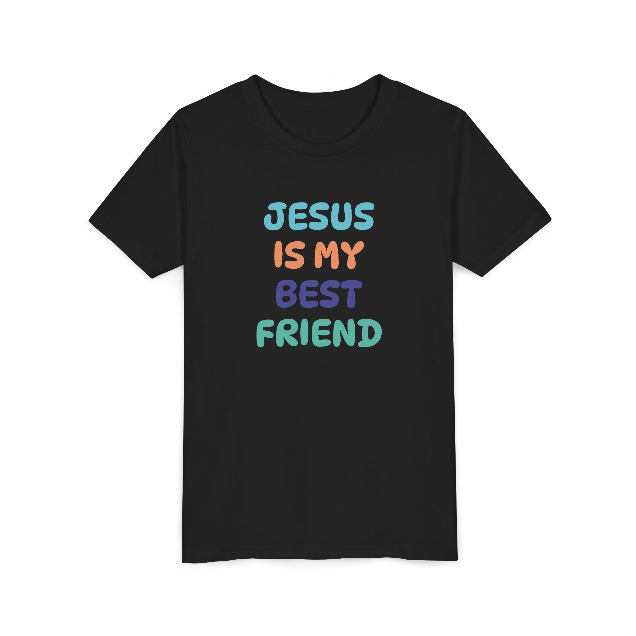 Faith Based T-Shirt - Jesus is My Best Friend | Kids clothes by atgodanddesigns