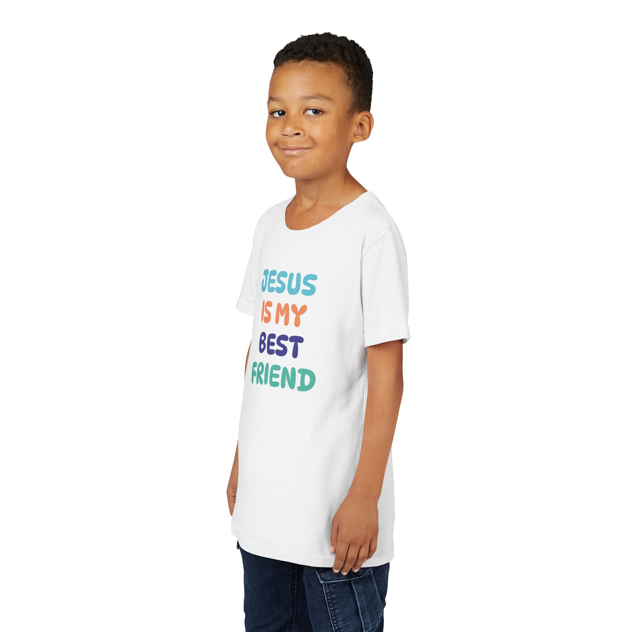 Faith Based T-Shirt - Jesus is My Best Friend | Kids clothes by atgodanddesigns
