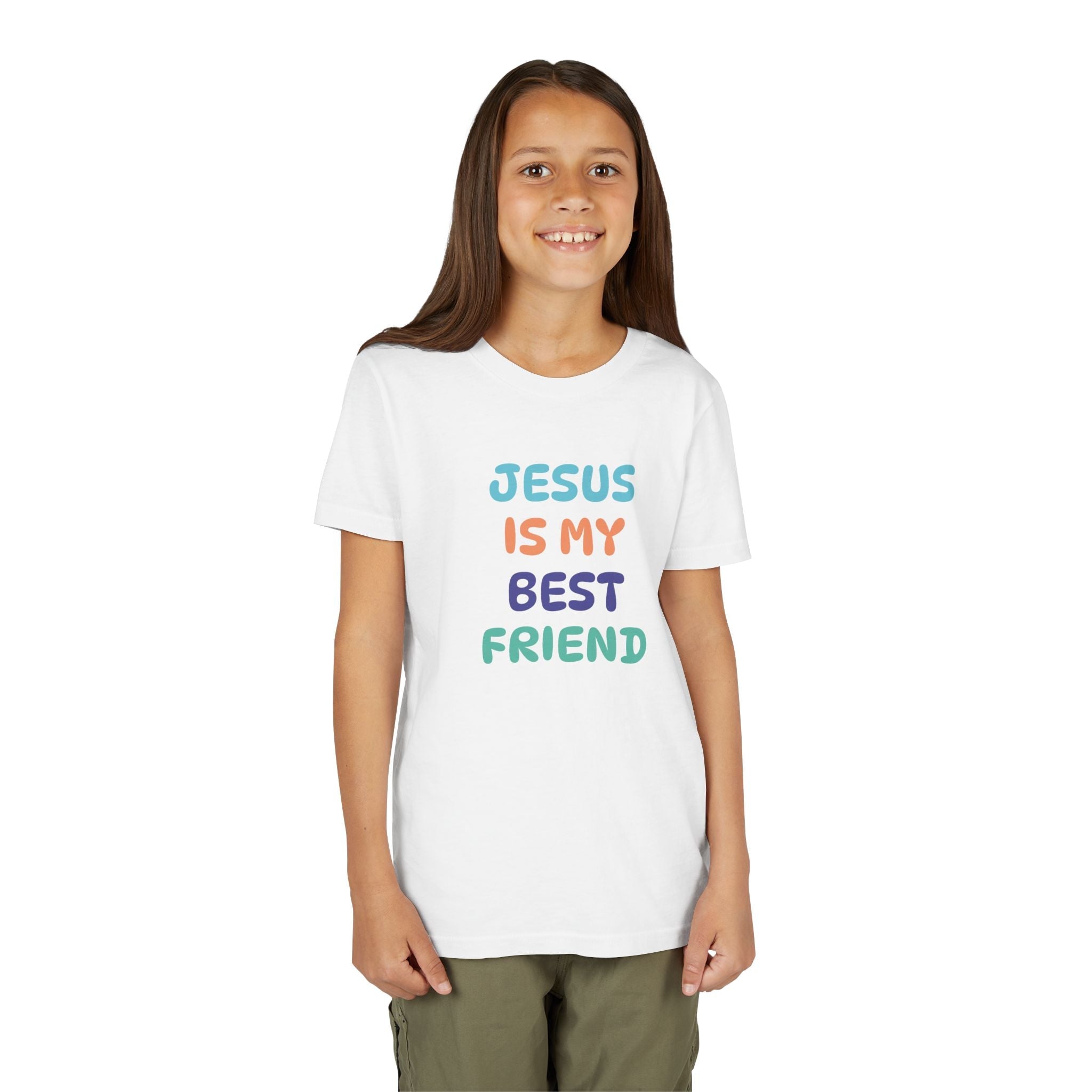 Faith Based T-Shirt - Jesus is My Best Friend | Kids clothes by atgodanddesigns
