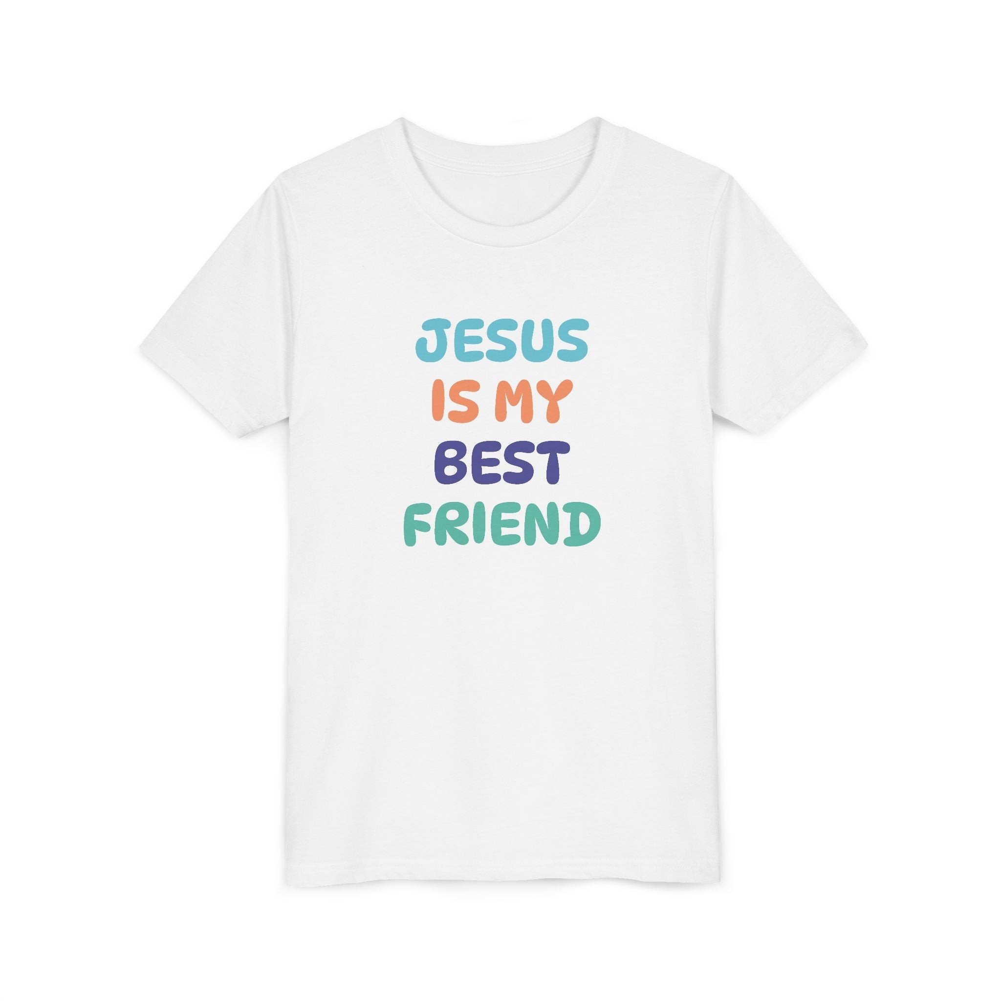 Faith Based T-Shirt - Jesus is My Best Friend | Kids clothes by atgodanddesigns