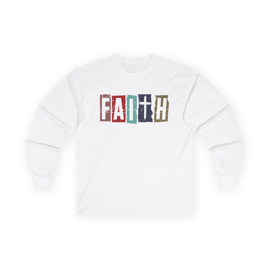 Faith Based Teen Boy Long Sleeve T-Shirt - FAITH | Long - sleeve by atgodanddesigns