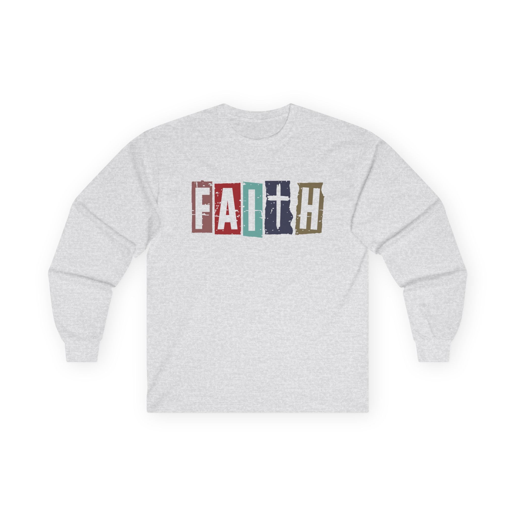 Faith Based Teen Boy Long Sleeve T-Shirt - FAITH | Long - sleeve by atgodanddesigns