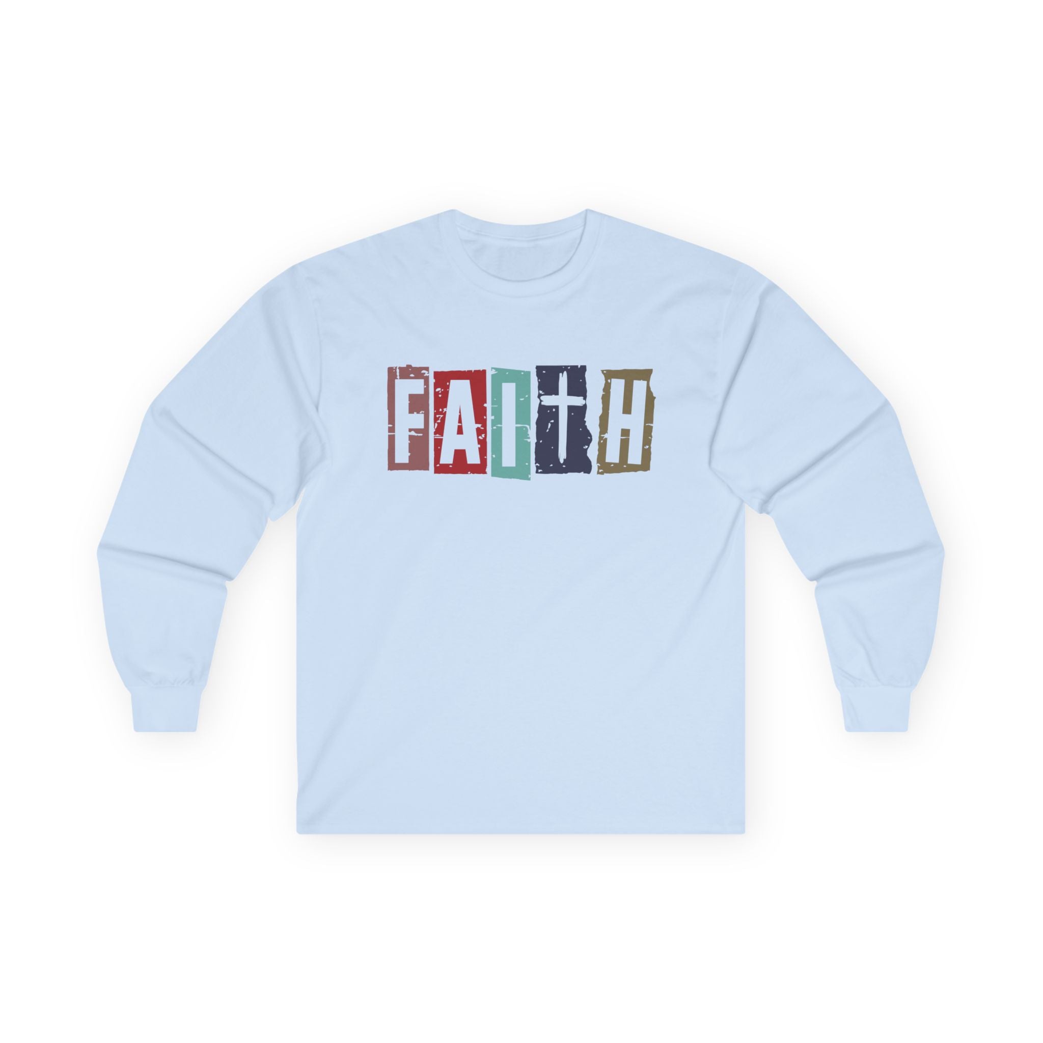 Faith Based Teen Boy Long Sleeve T-Shirt - FAITH | Long - sleeve by atgodanddesigns