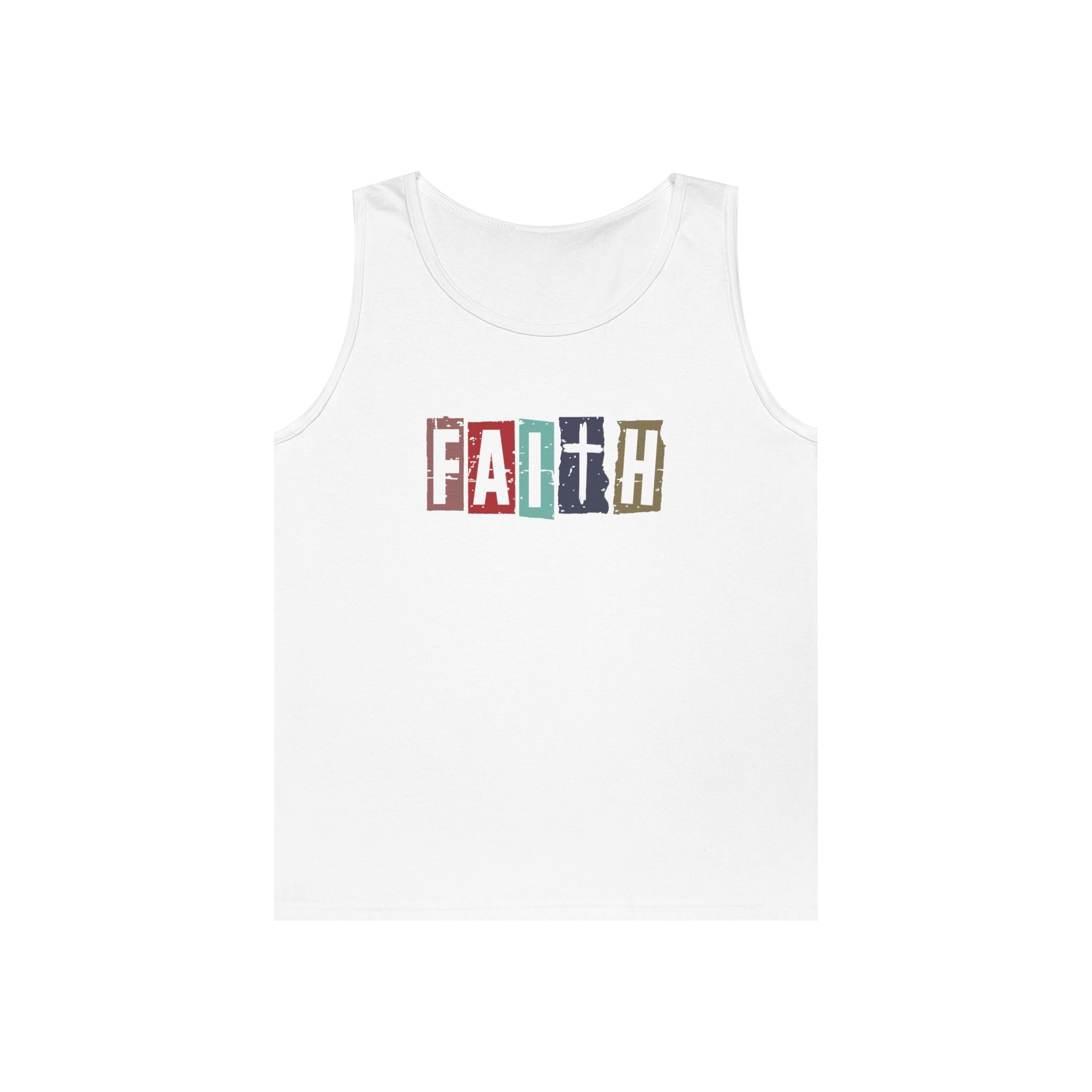 Faith Based Teen Boy Tank - FAITH | Tank Top by atgodanddesigns