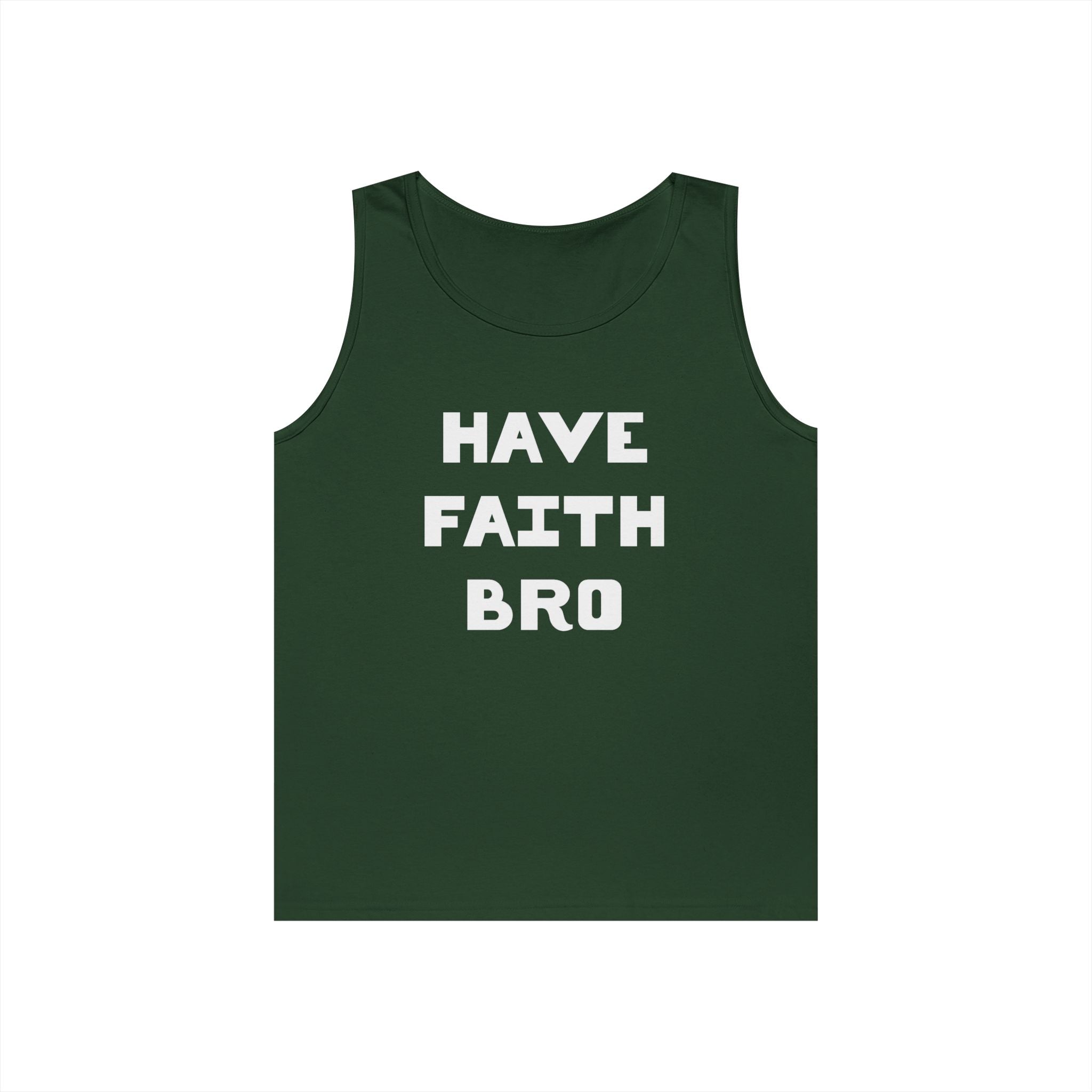 Faith Based Teen Boys - Have Faith Bro | Tank Top by atgodanddesigns