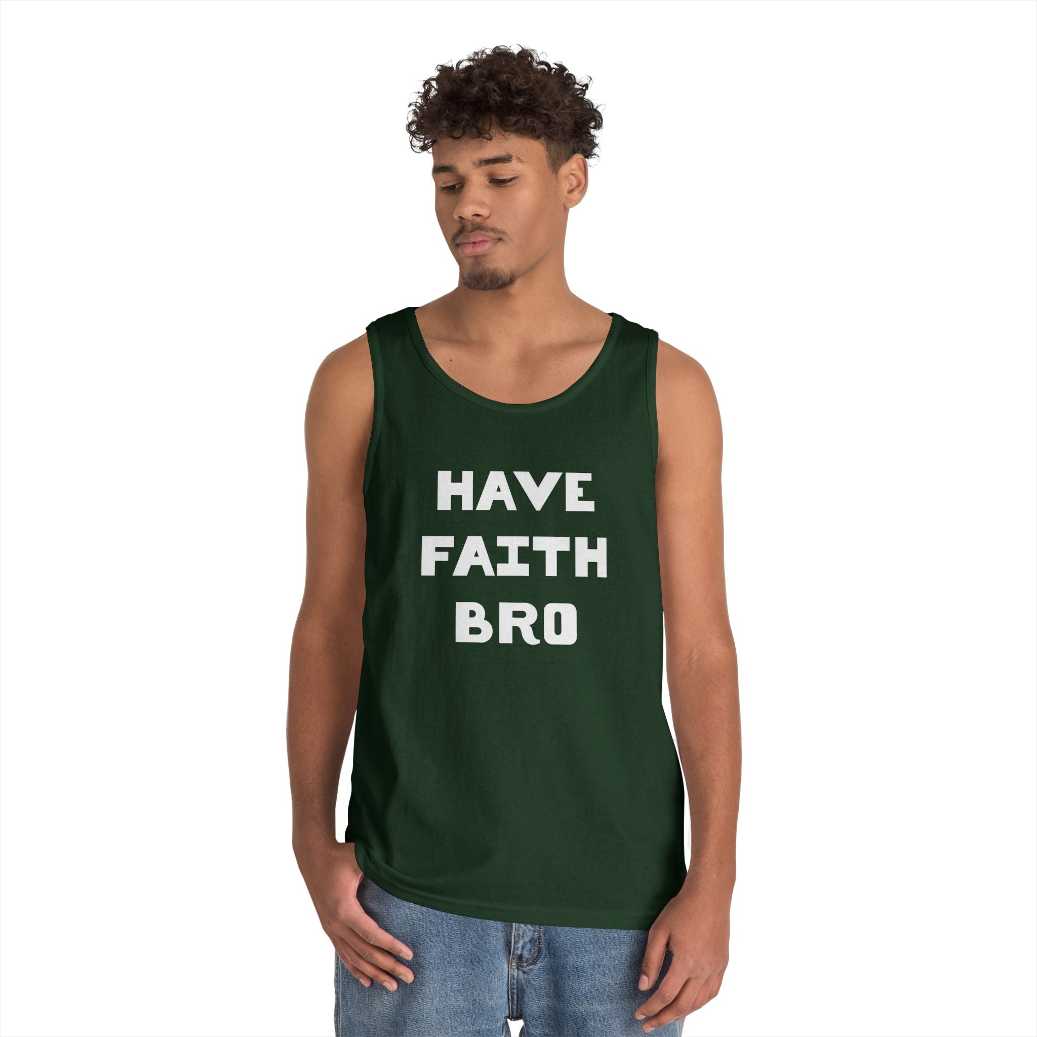 Faith Based Teen Boys - Have Faith Bro | Tank Top by atgodanddesigns