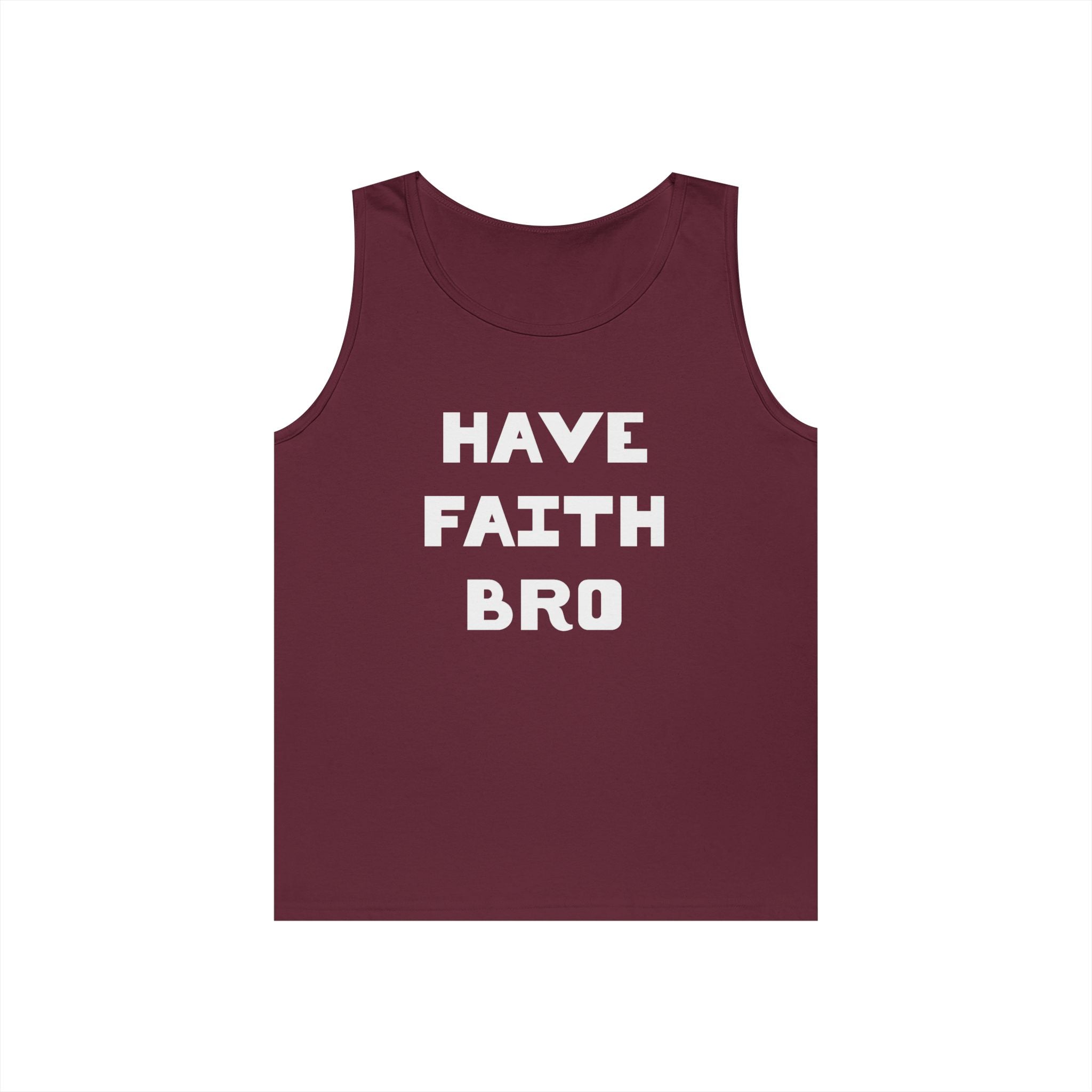Faith Based Teen Boys - Have Faith Bro | Tank Top by atgodanddesigns