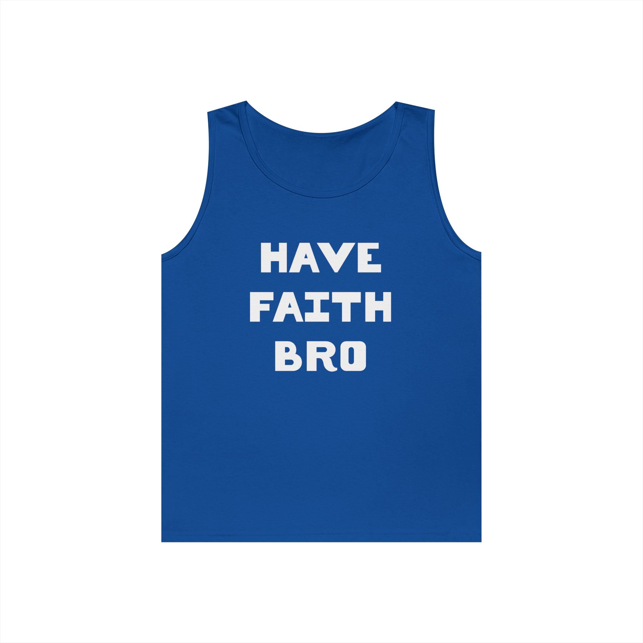 Faith Based Teen Boys - Have Faith Bro | Tank Top by atgodanddesigns