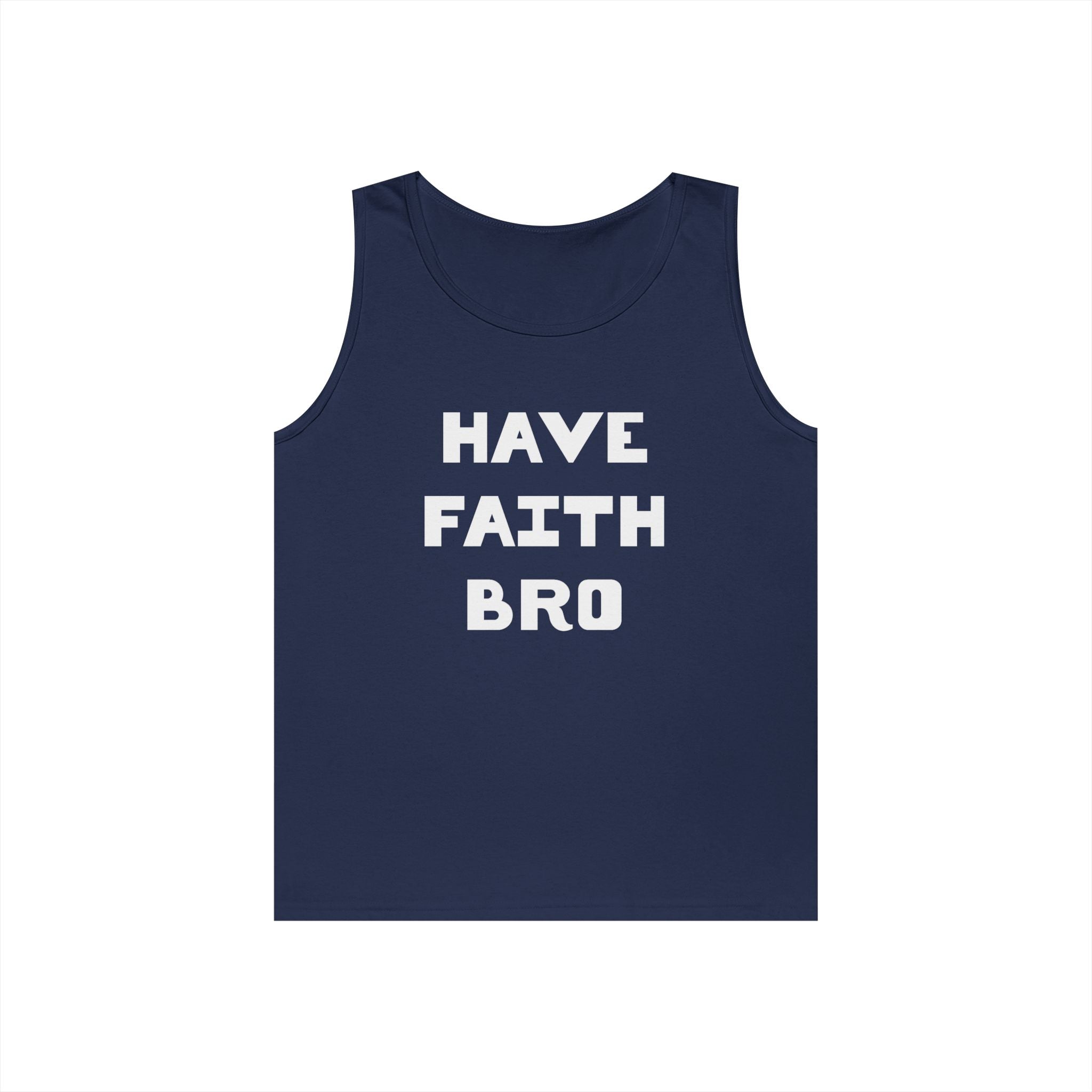 Faith Based Teen Boys - Have Faith Bro | Tank Top by atgodanddesigns