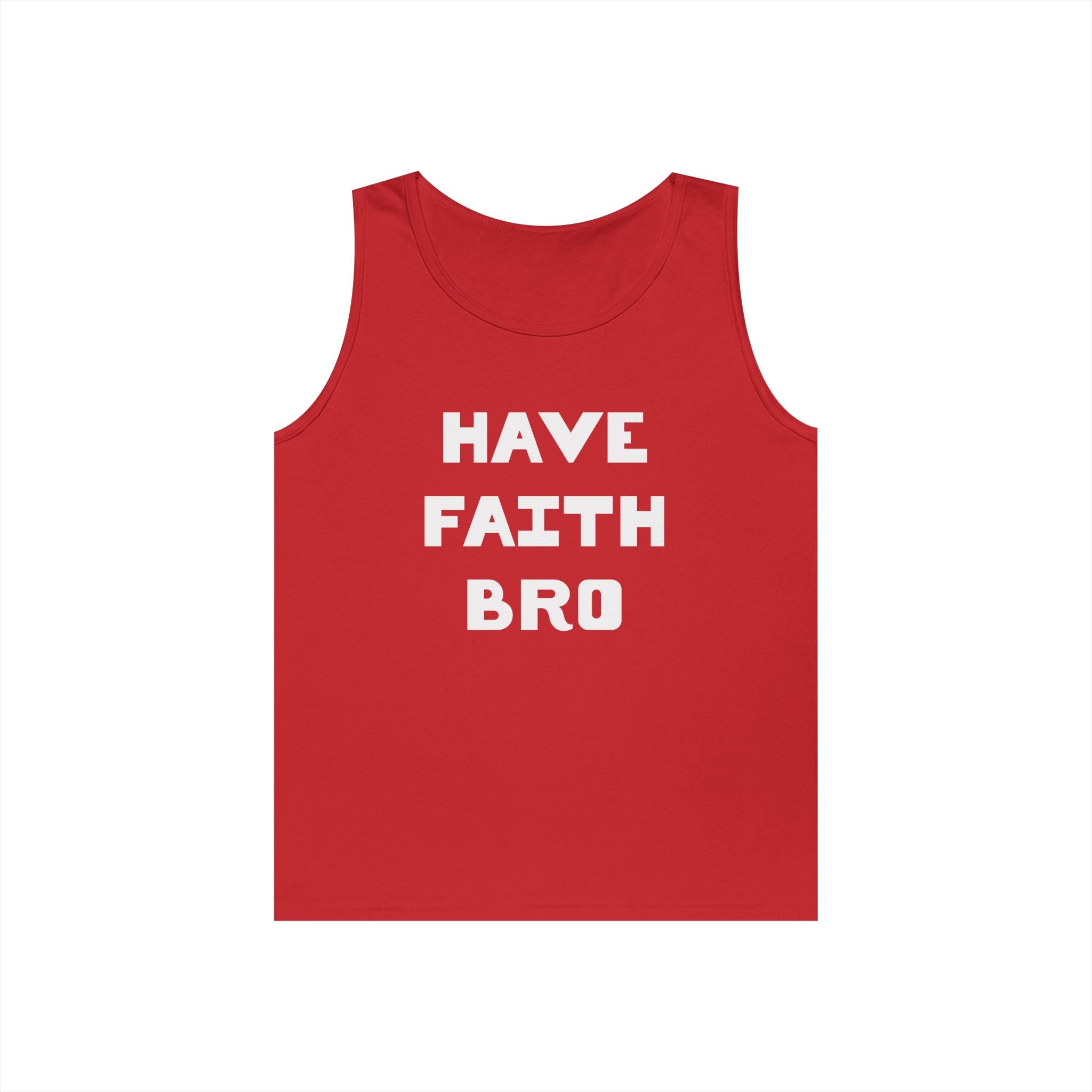 Faith Based Teen Boys - Have Faith Bro | Tank Top by atgodanddesigns