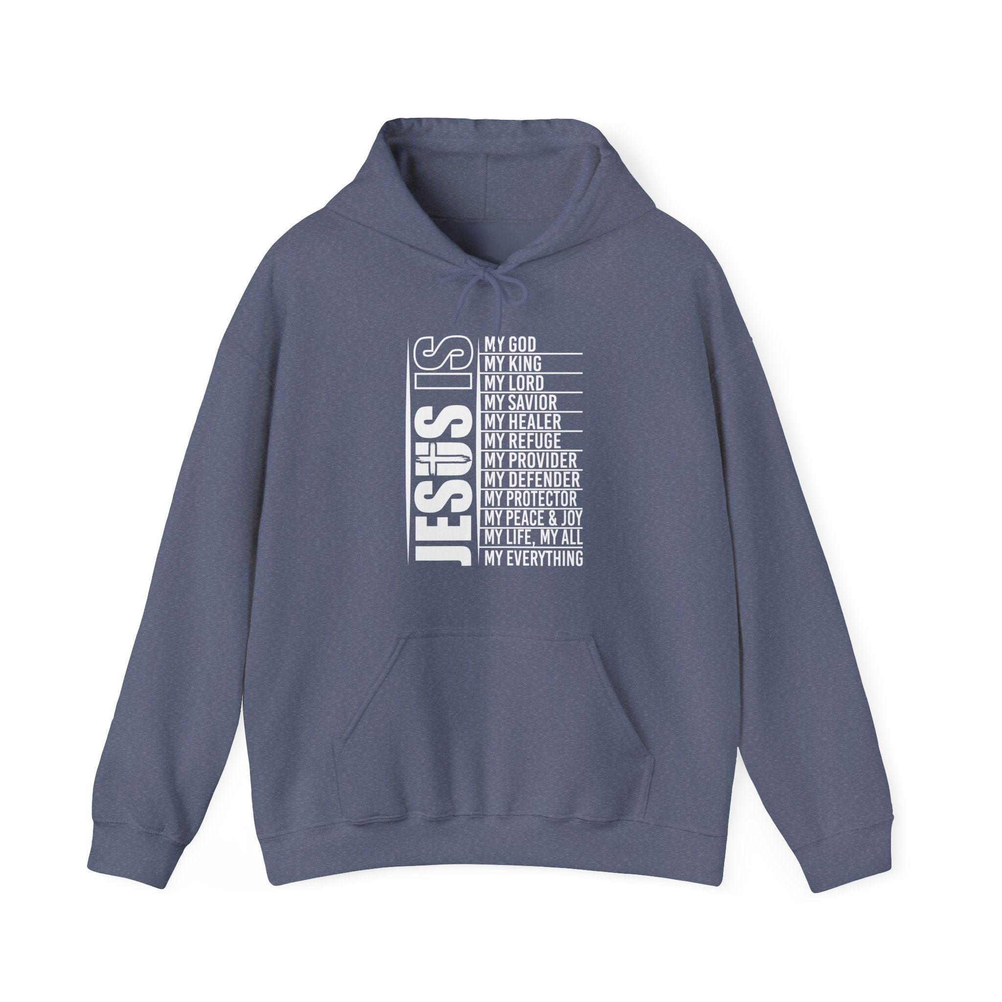Faith Based Teen Boys Hoodie - Jesus Is | Hoodie by atgodanddesigns
