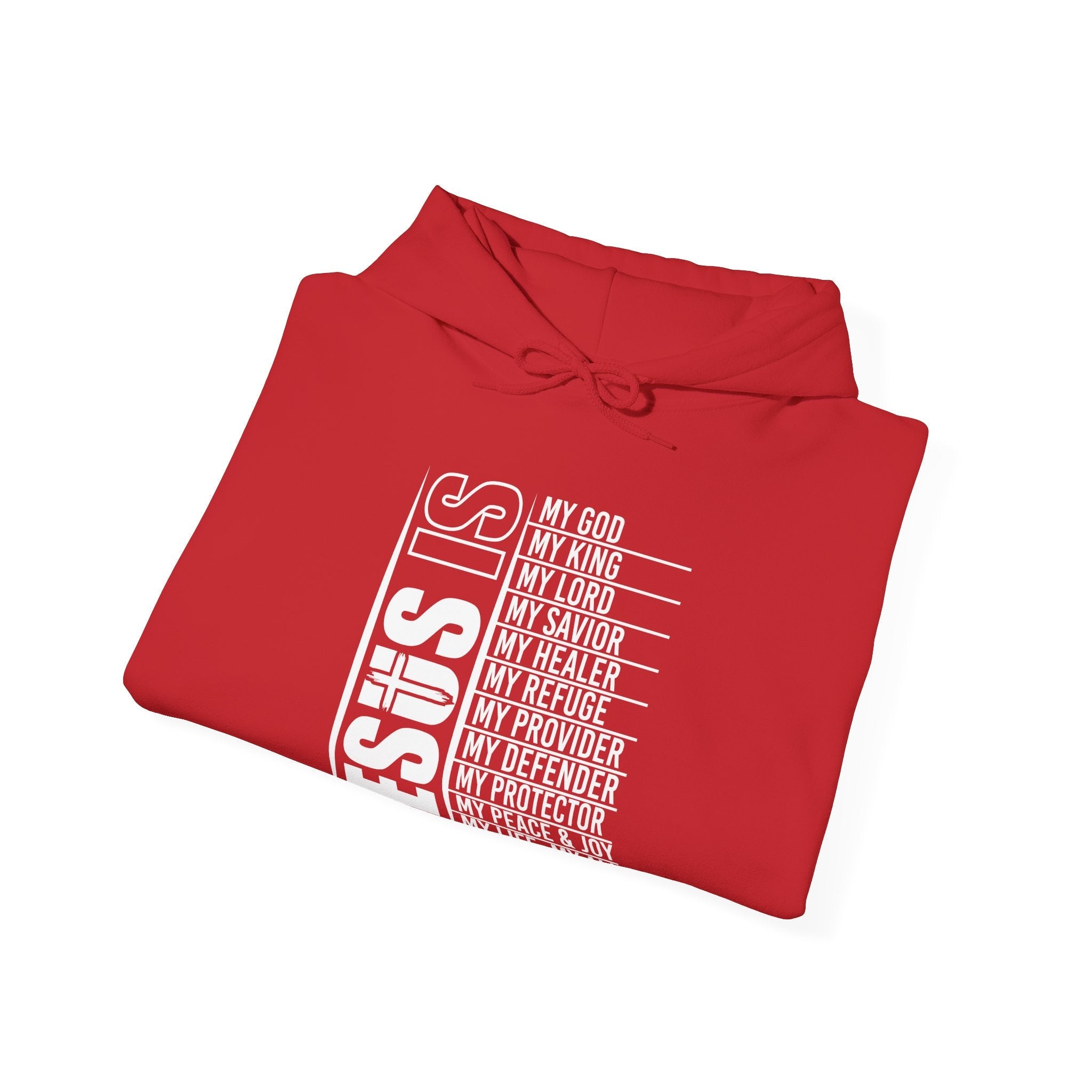 Faith Based Teen Boys Hoodie - Jesus Is | Hoodie by atgodanddesigns