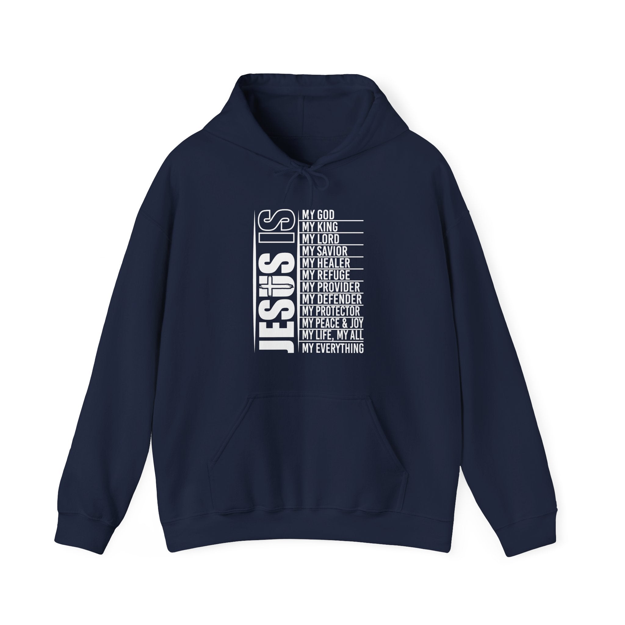Faith Based Teen Boys Hoodie - Jesus Is | Hoodie by atgodanddesigns