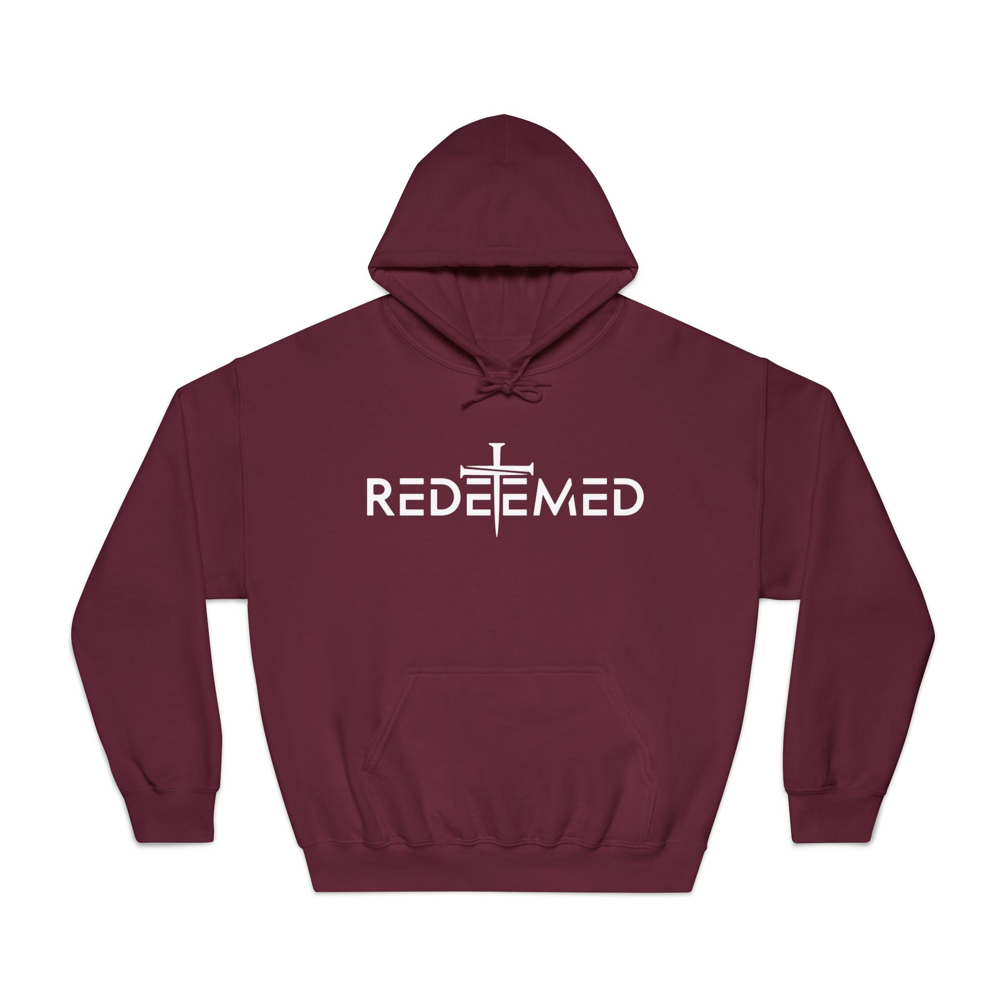 Faith Based Teen Boys Hoodie - Redeemed | Hoodie by atgodanddesigns