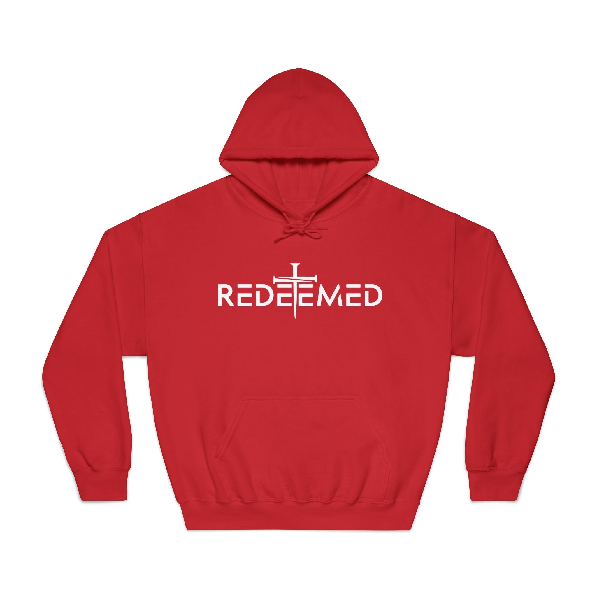 Faith Based Teen Boys Hoodie - Redeemed | Hoodie by atgodanddesigns